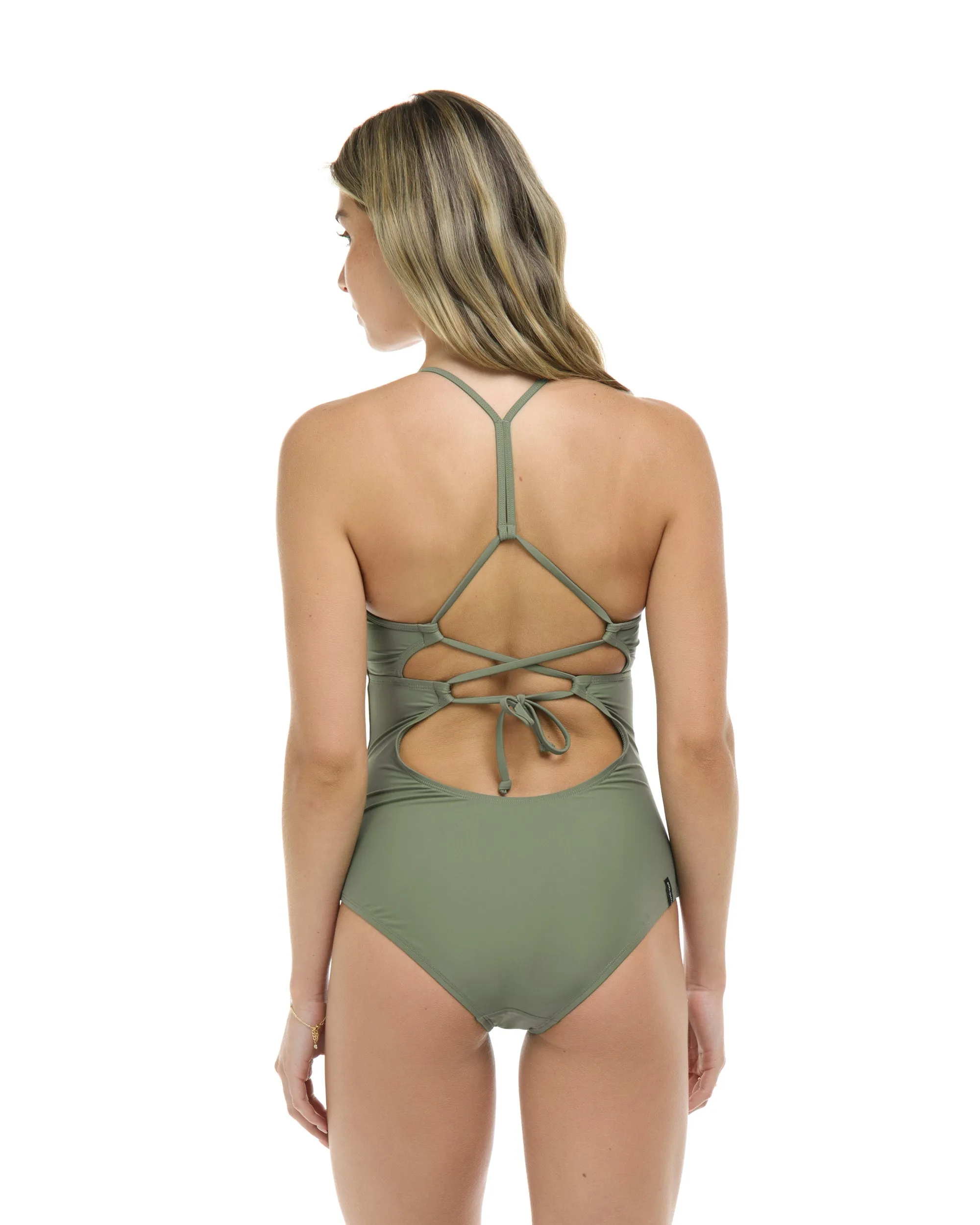 Smoothies Sandbar One-Piece Tank - Cactus sold by Body Glove product image thumbnail 2