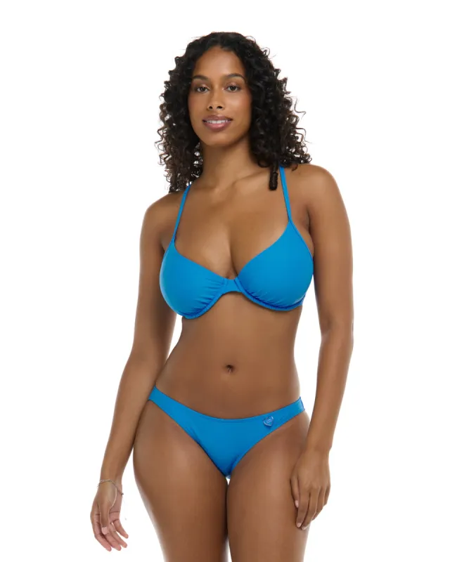 Smoothies Solo D-F Cup Bikini Top - Wave sold by Body Glove