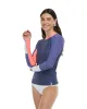 Vibration Sleek Long Sleeve Rashguard - Snow / Vibration sold by Body Glove