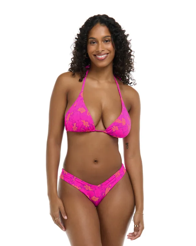 Puako Shanaya Triangle Bikini Top D - Bubble Gum / Puako sold by Body Glove