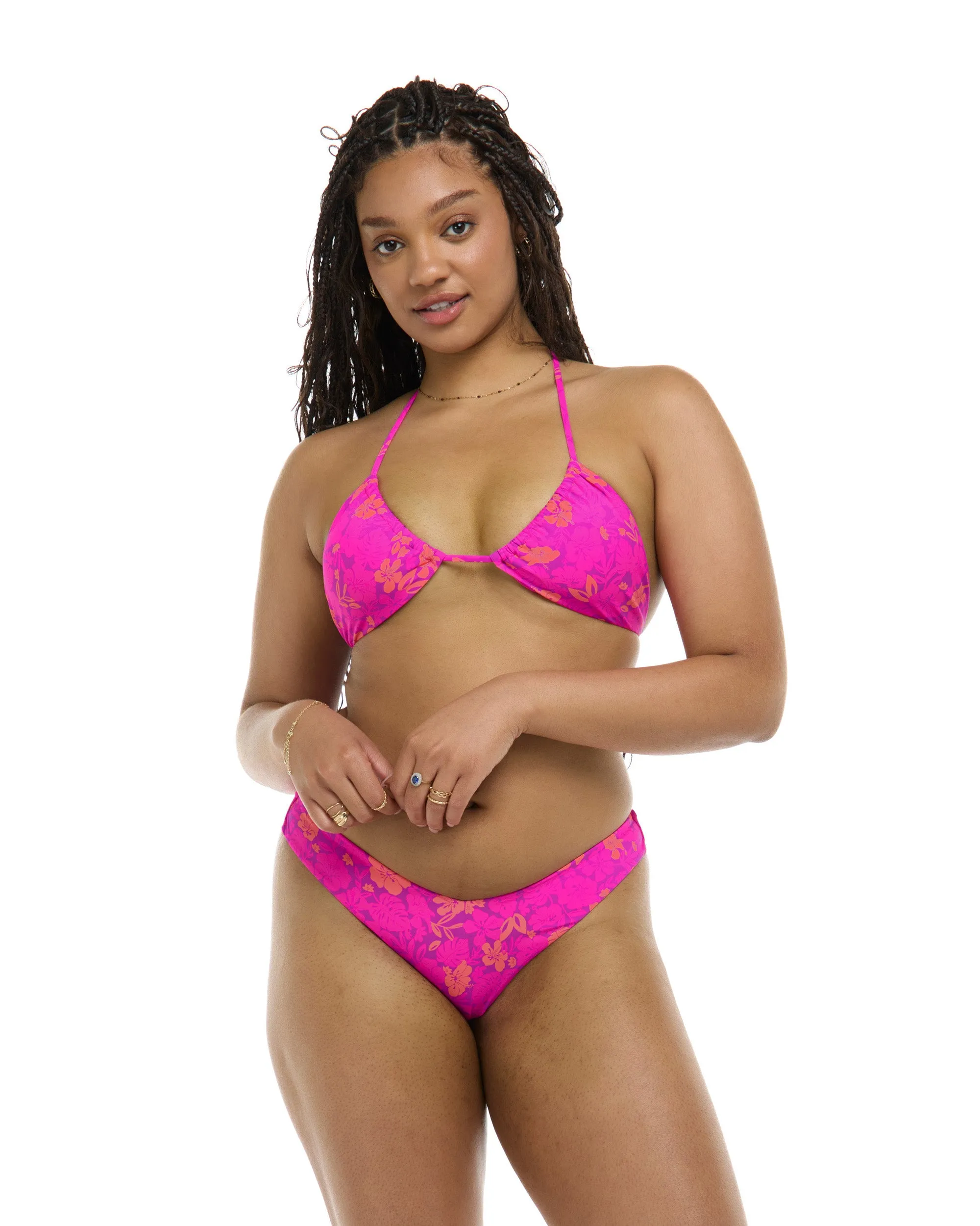 Puako Shanaya Triangle Bikini Top - Bubble Gum / Puako sold by Body Glove product image thumbnail 4