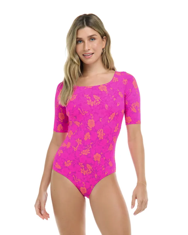 Puako Kat One-Piece Swimsuit - Bubble Gum / Puako sold by Body Glove