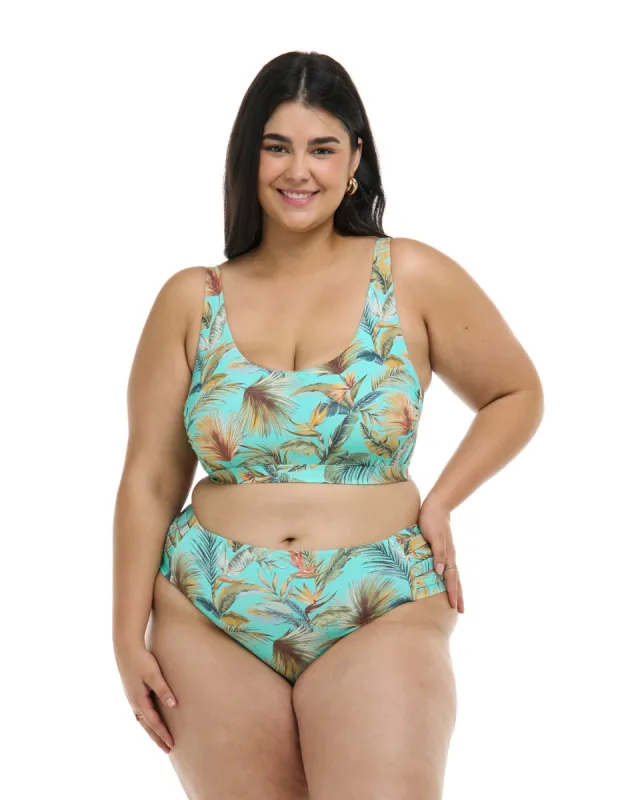 Molokini Amore Plus Size Scoop Bikini Top - Sea Mist / Molokini sold by Body Glove