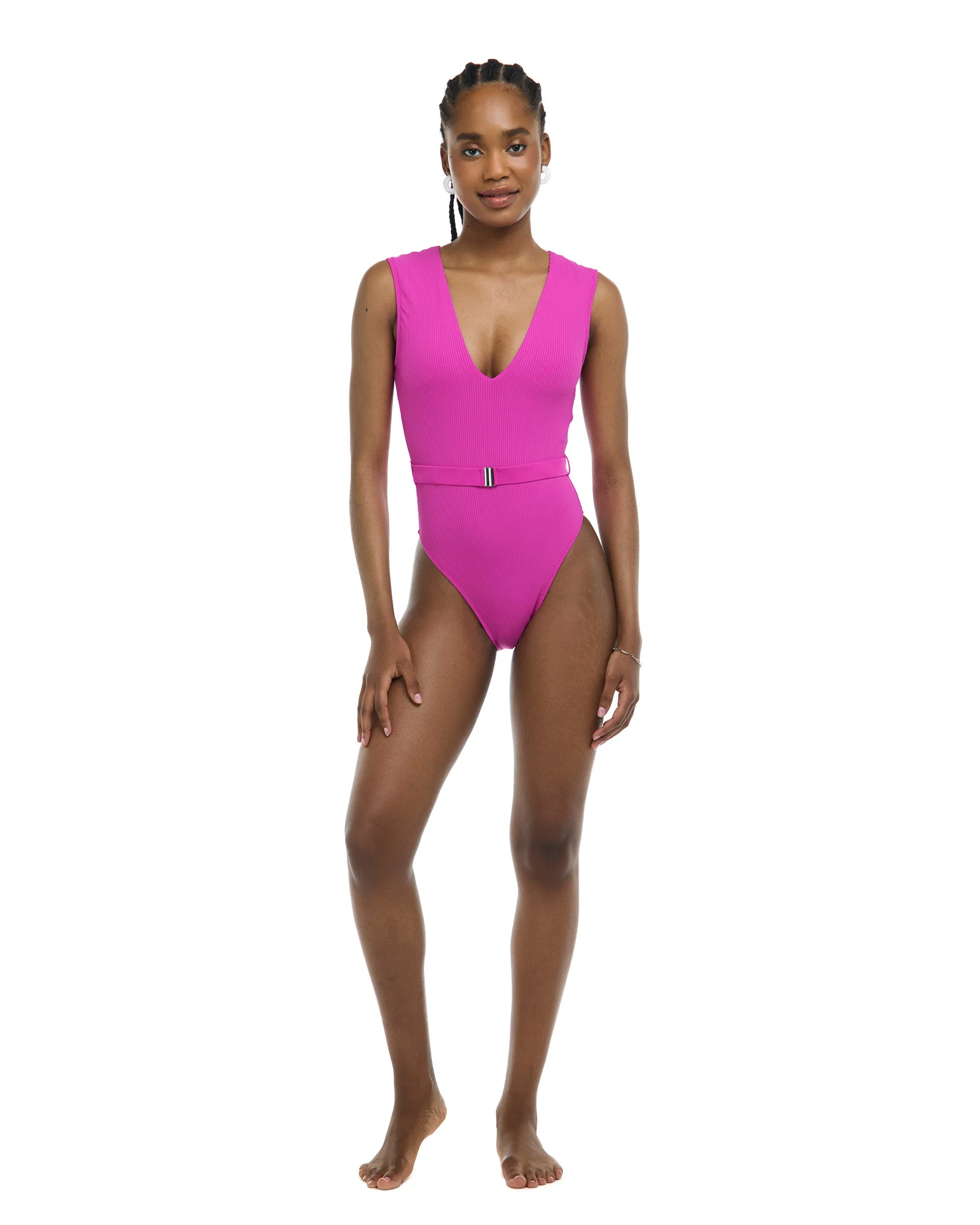Ibiza Ezry One-Piece Swimsuit - Fuchsia sold by Body Glove product image thumbnail 4