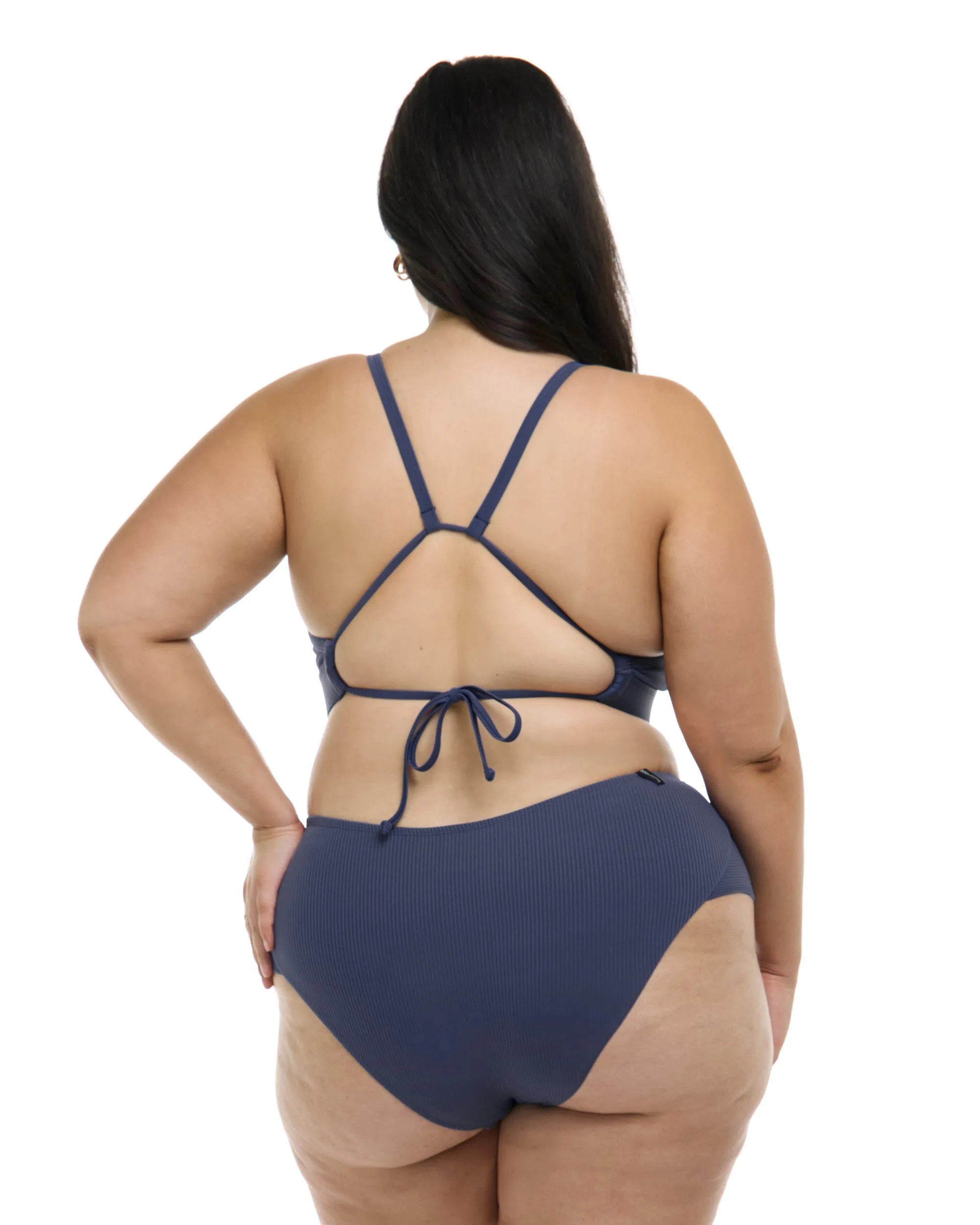 Ibiza Drew Plus Size Fixed Triangle Bikini Top - Dusk sold by Body Glove product image thumbnail 2