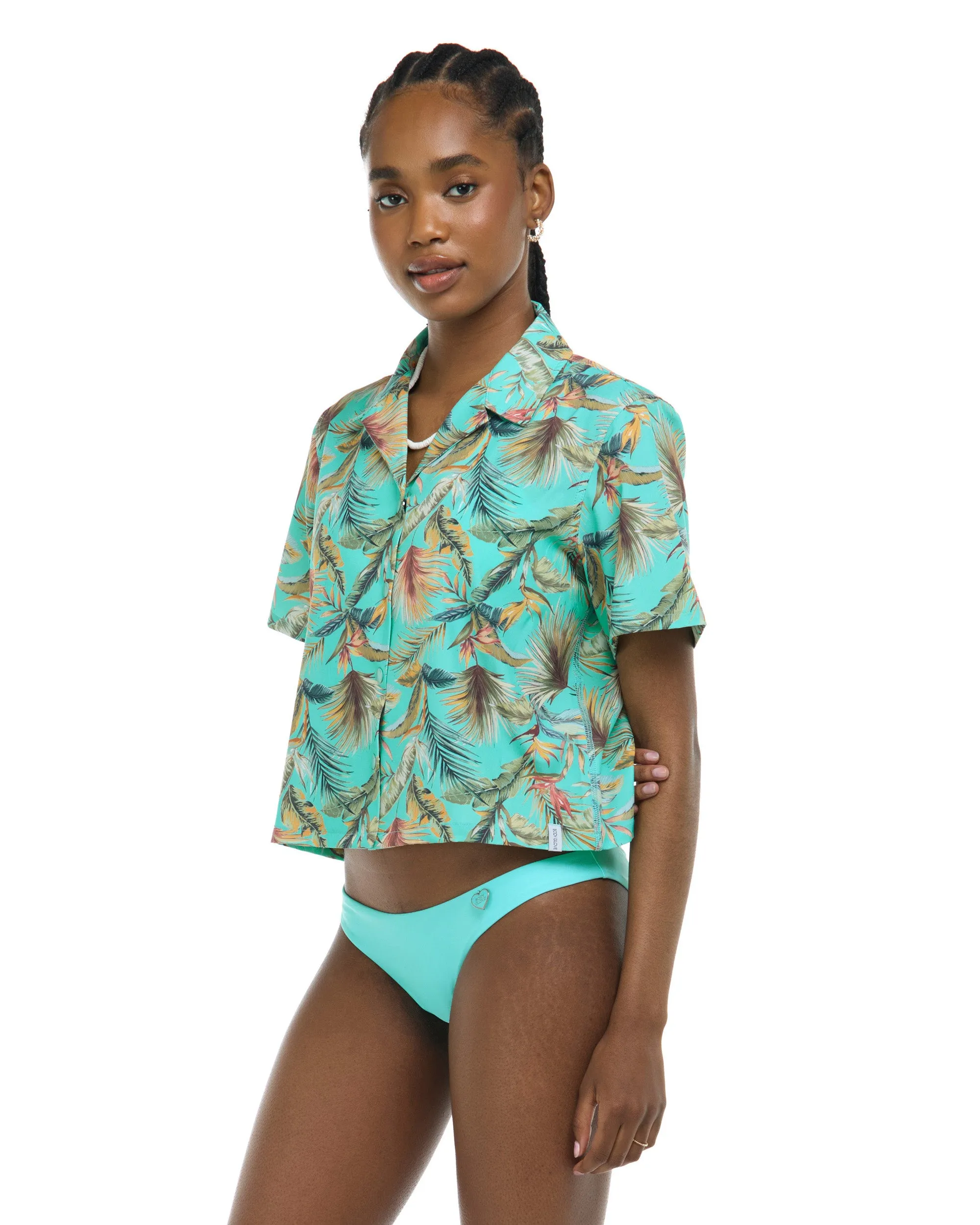 Lalancha Short Sleeve Surf Shirt - Sea Mist / Molokini sold by Body Glove product image thumbnail 3