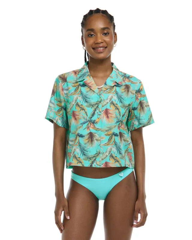 Lalancha Short Sleeve Surf Shirt - Sea Mist / Molokini sold by Body Glove