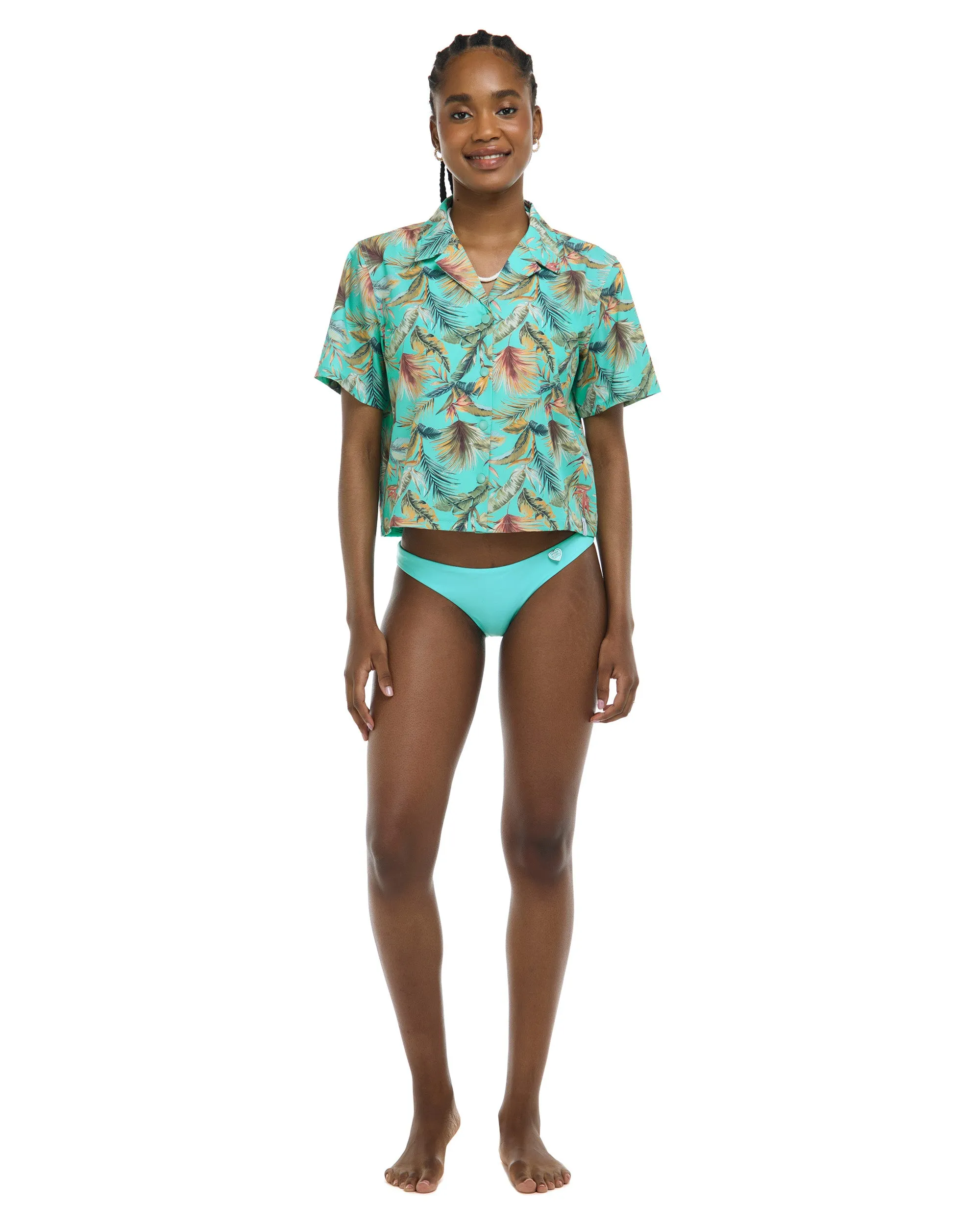 Lalancha Short Sleeve Surf Shirt - Sea Mist / Molokini sold by Body Glove product image thumbnail 5