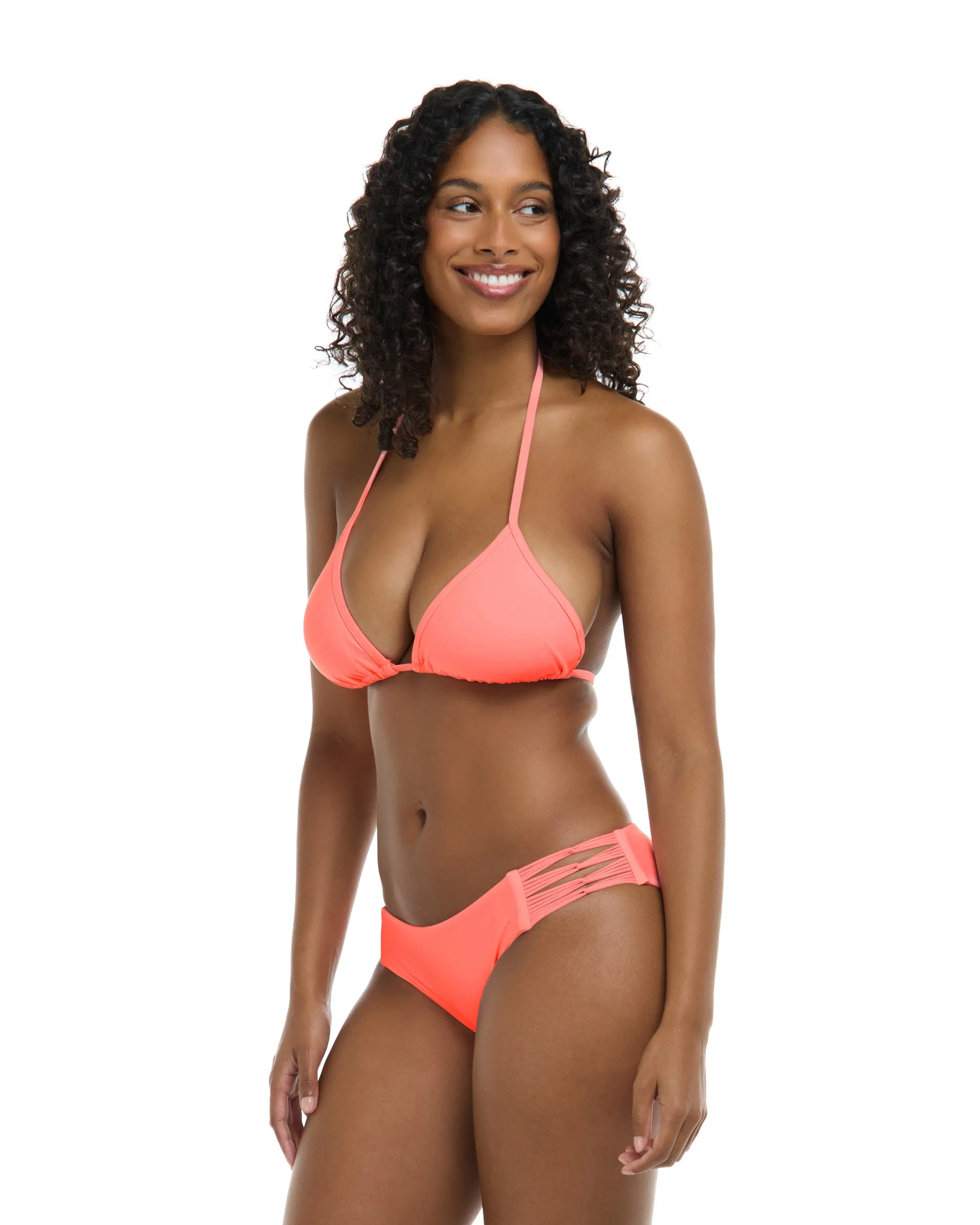 Smoothies Dita Triangle Bikini Top D - Coral sold by Body Glove product image thumbnail 3