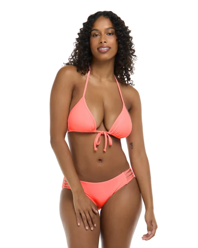 Smoothies Dita Triangle Bikini Top D - Coral sold by Body Glove