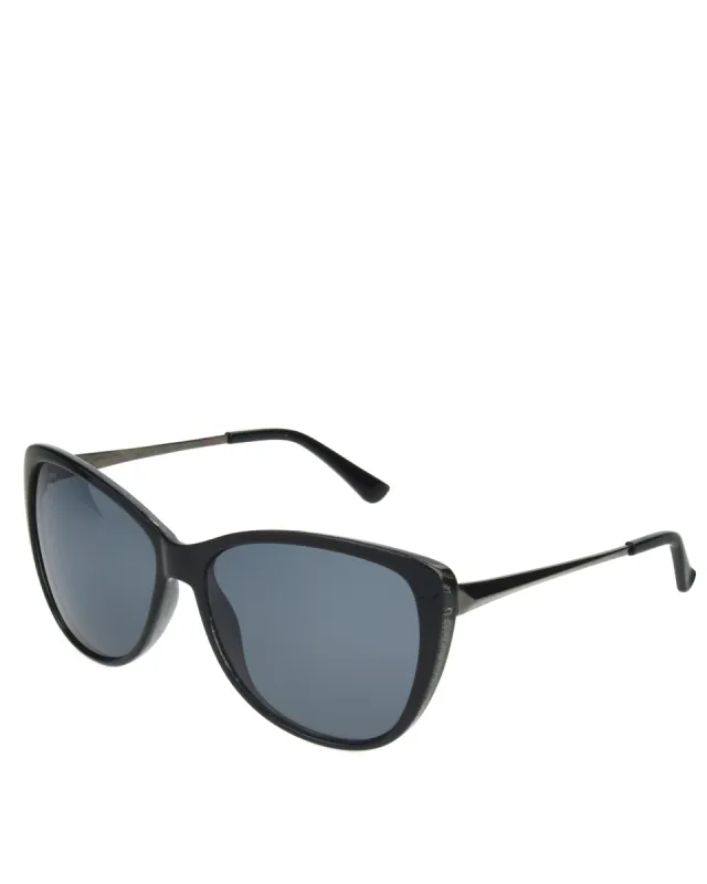 Women's BGL1914 Polarized Cateye Sunglasses - Grey sold by Body Glove