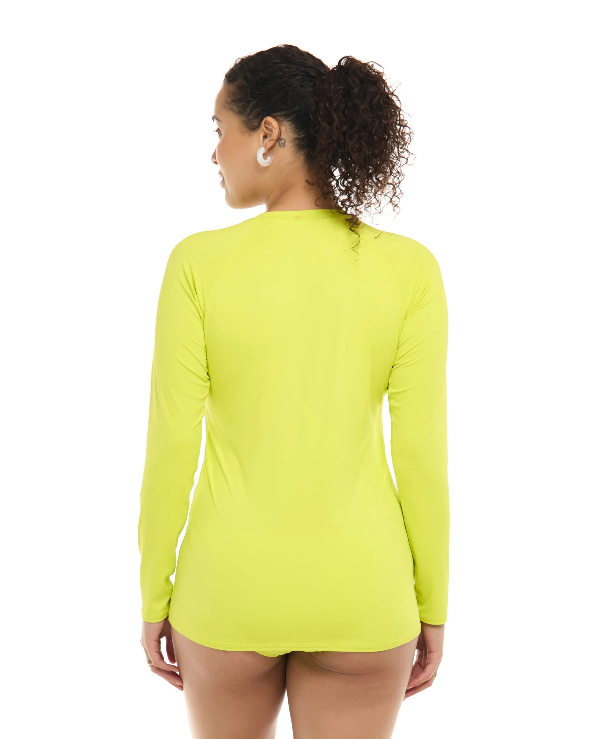 Smoothies Sleek Long Sleeve Rashguard - Key Lime sold by Body Glove product image thumbnail 2