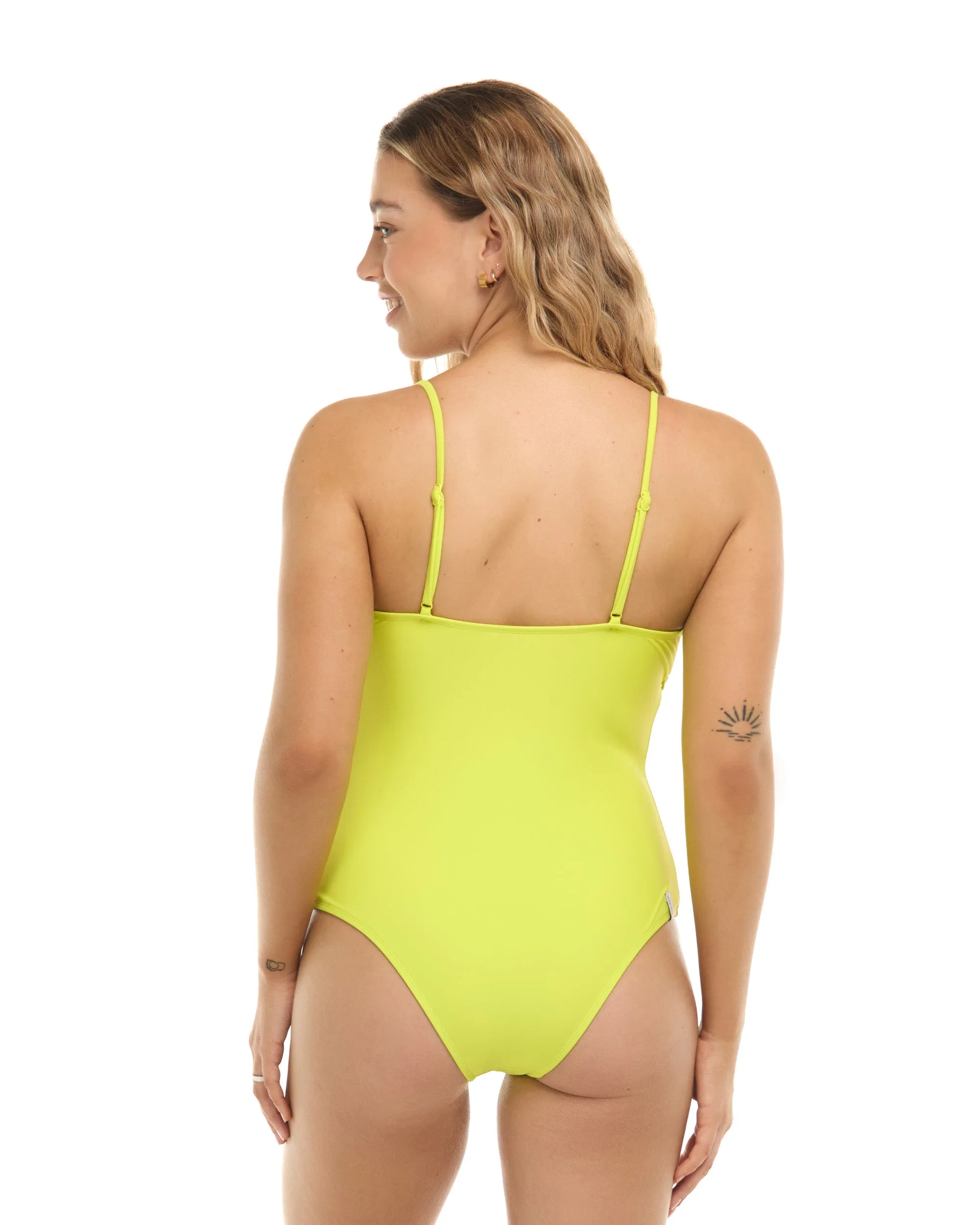 Smoothies Maddie One-Piece Tank Swimsuit - Key Lime sold by Body Glove product image thumbnail 3