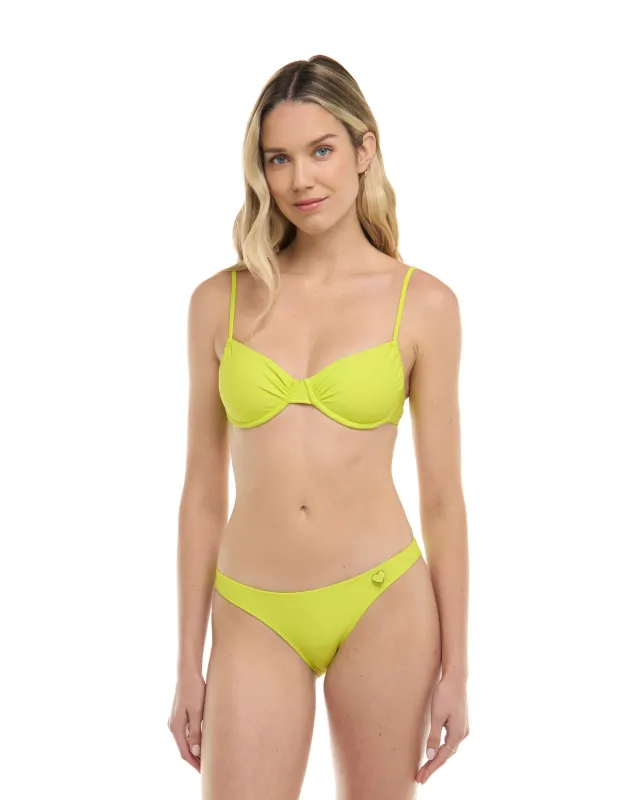 Smoothies Alice Underwire Bikini Top - Key Lime sold by Body Glove