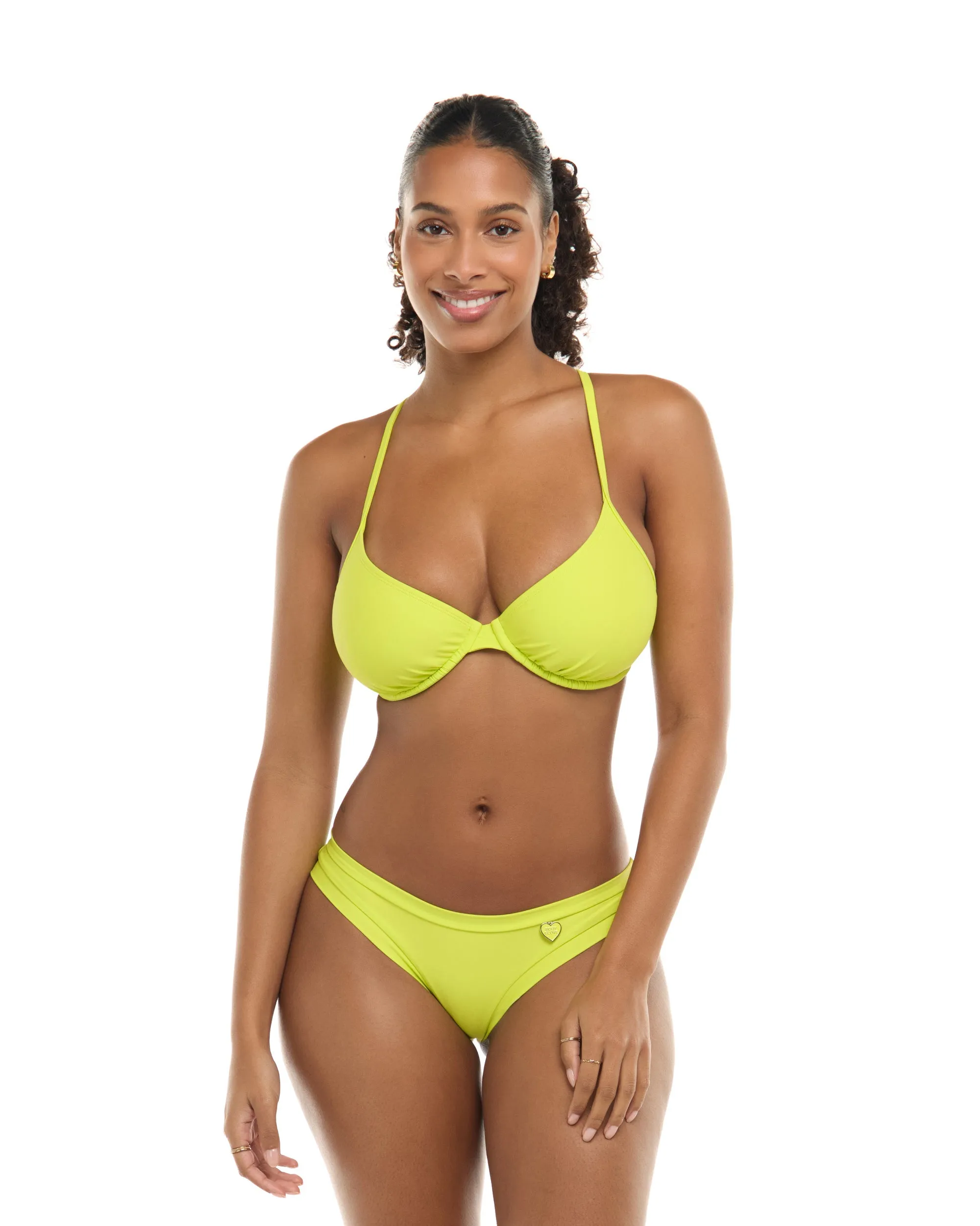 Smoothies Solo D-F Cup Bikini Top - Key Lime sold by Body Glove