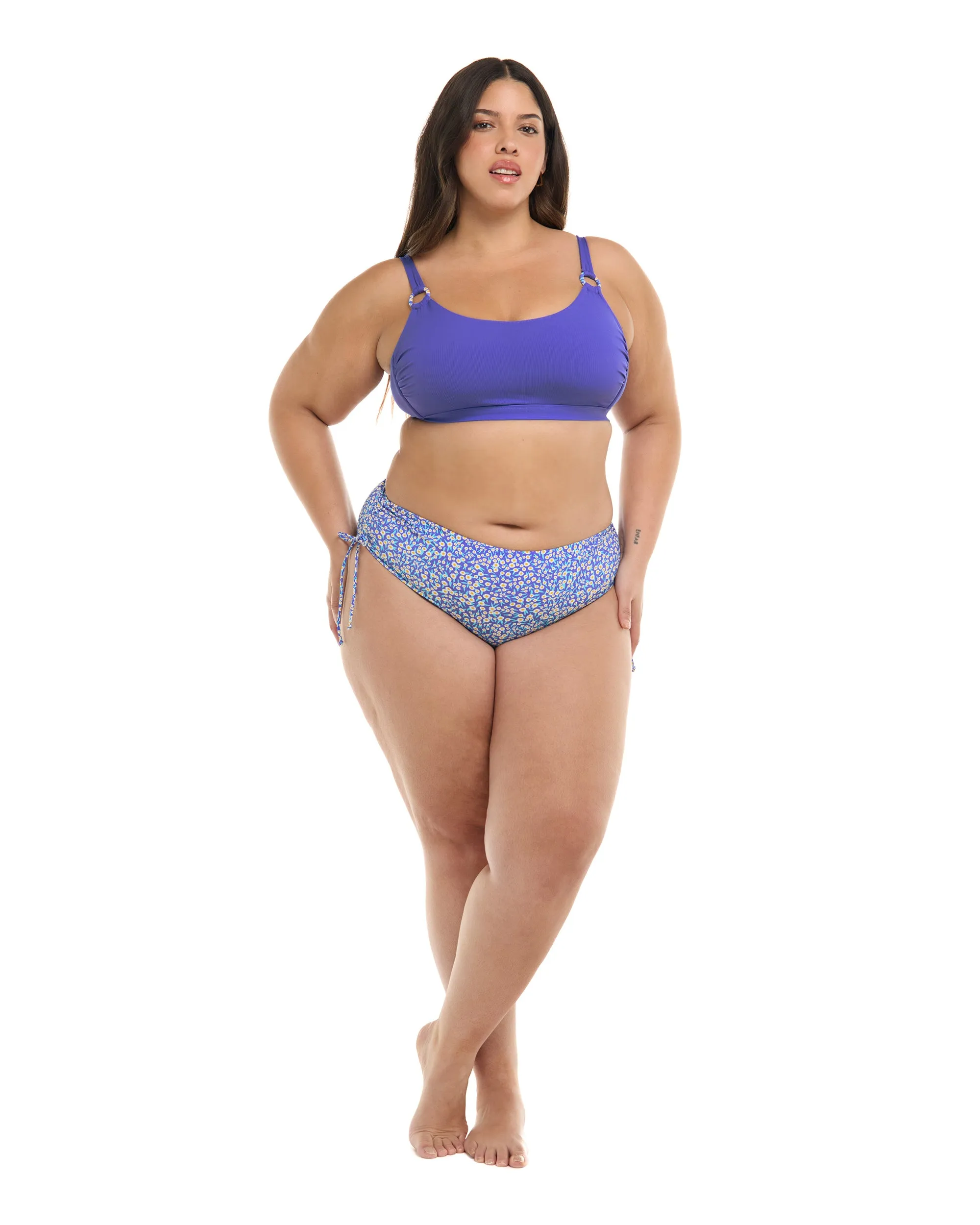 Bellium Amore Plus Size Scoop Bikini Top - Clearwater sold by Body Glove product image thumbnail 4
