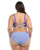 Bellium Amore Plus Size Scoop Bikini Top - Clearwater sold by Body Glove