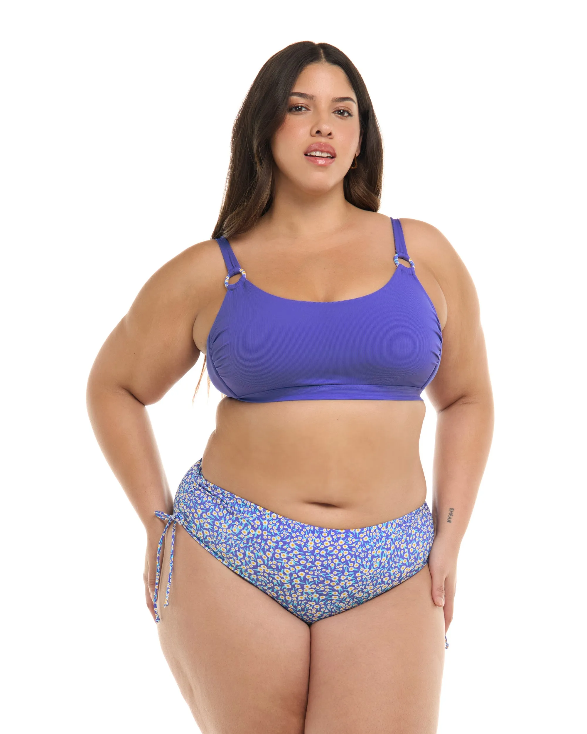 Bellium Amore Plus Size Scoop Bikini Top - Clearwater sold by Body Glove product image thumbnail 3
