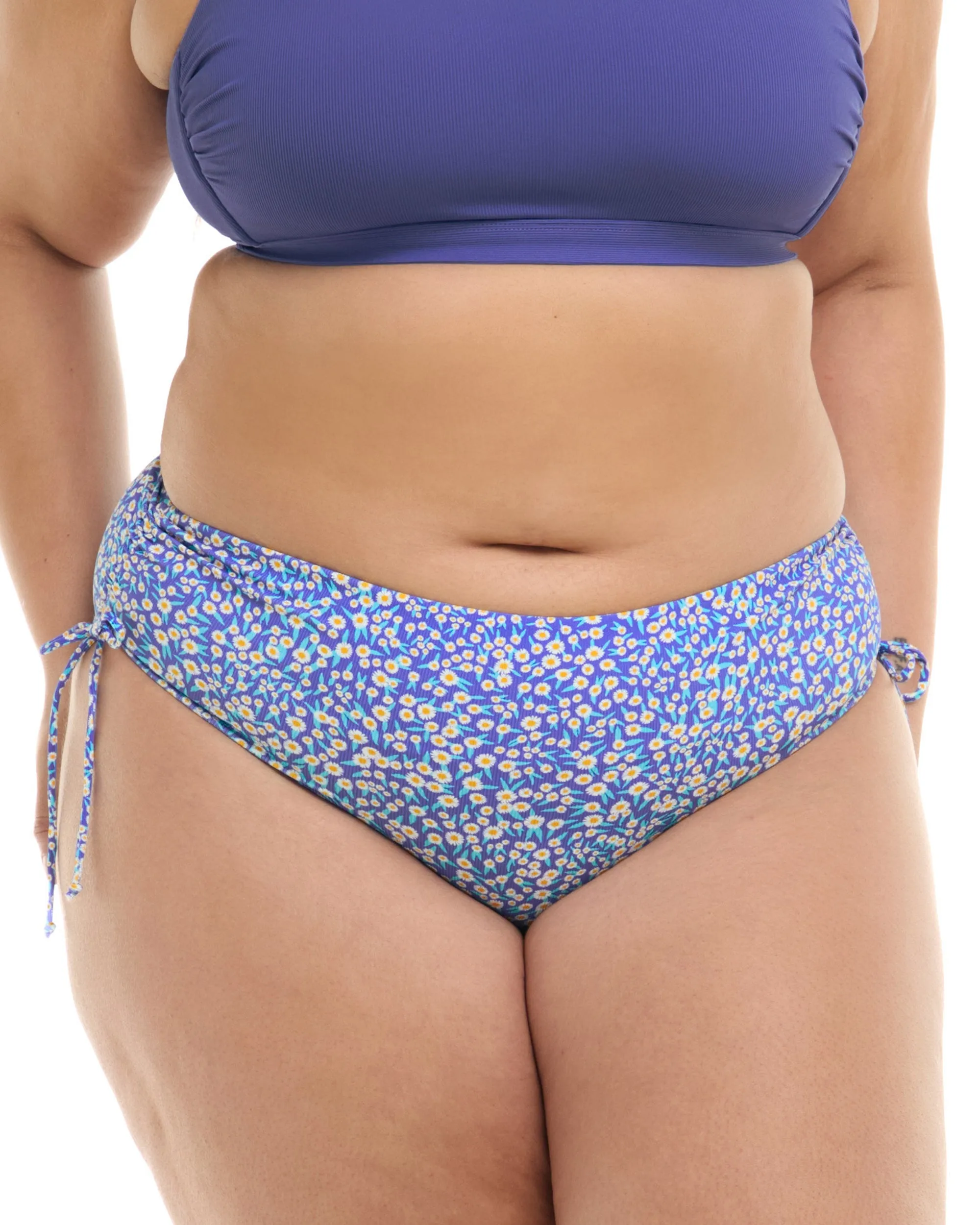 Bellium High Tide Plus Size Swim Bottom - Clearwater sold by Body Glove