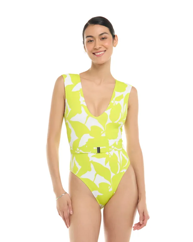 Shade Ezry Plus Size One-Piece Swimsuit - Key Lime sold by Body Glove