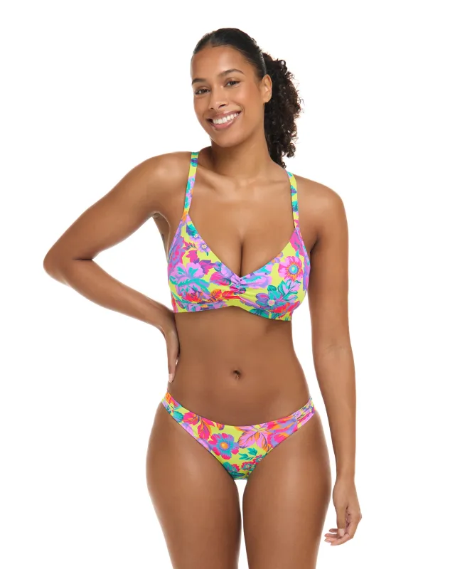 Romy Drew D-F Cup Bikini Top - Key Lime sold by Body Glove