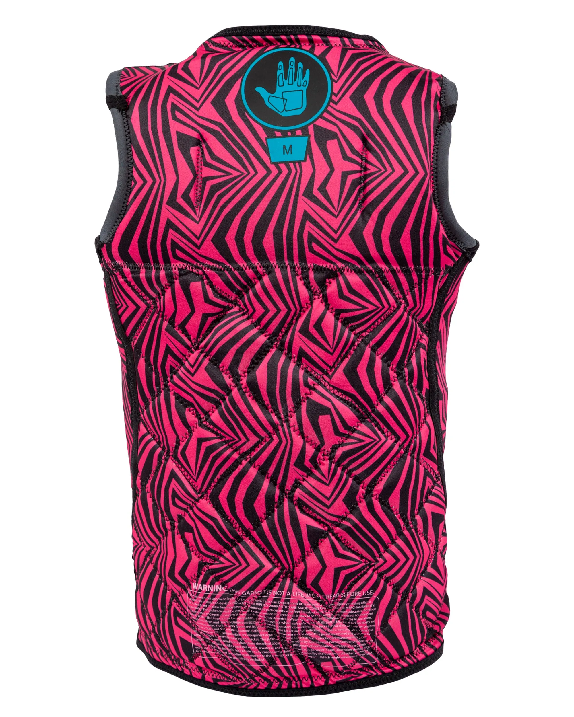 Women's Non-USCGA Comp Vest - Black/Pink sold by Body Glove product image thumbnail 4