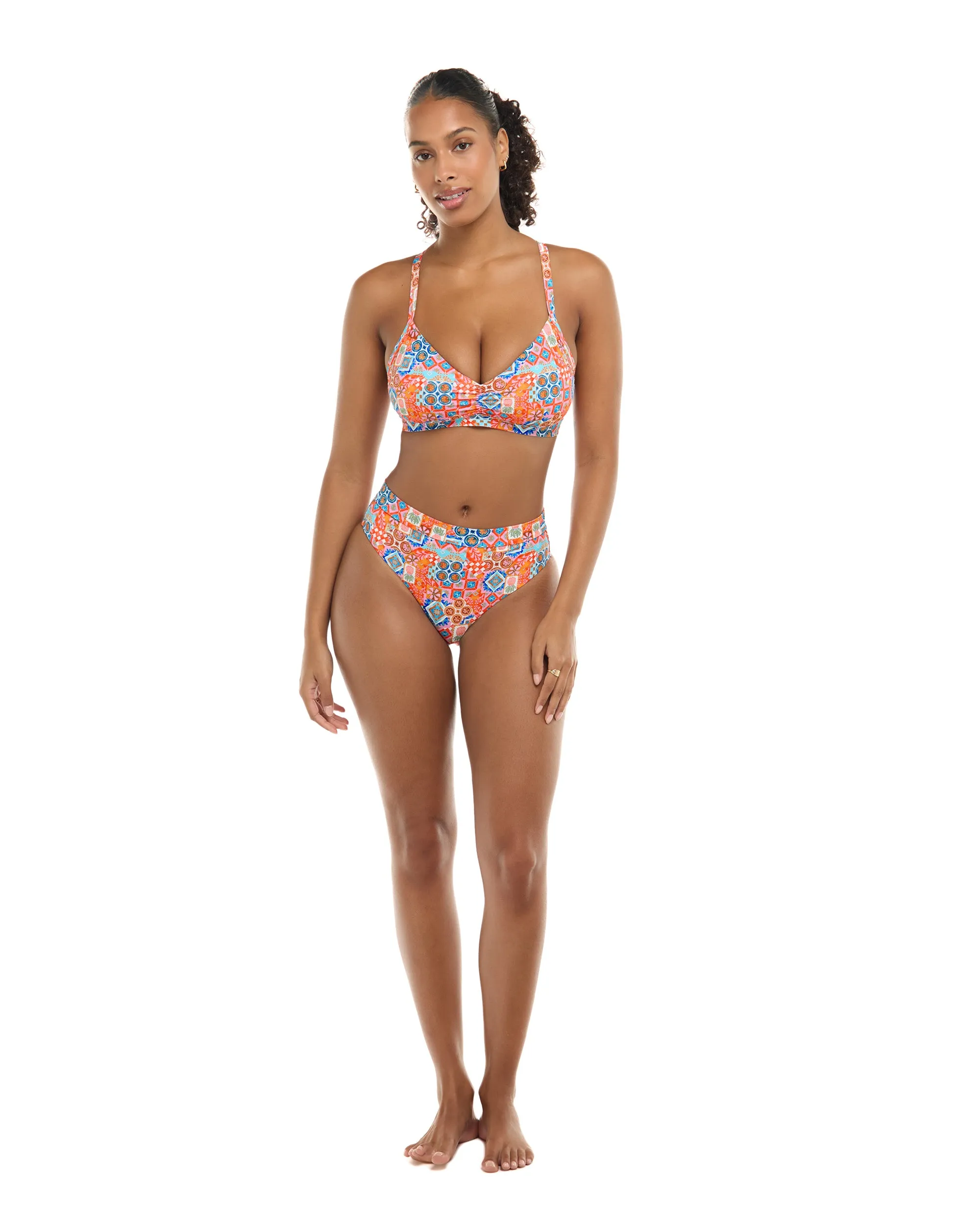 Festive Drew D-F Cup Swim Top - Apricot sold by Body Glove product image thumbnail 4