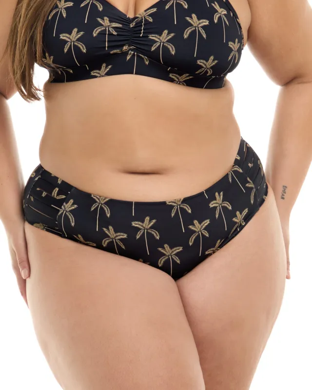 Cayman Islands Retro Plus Size Swim Bottom - Lava Stone sold by Body Glove