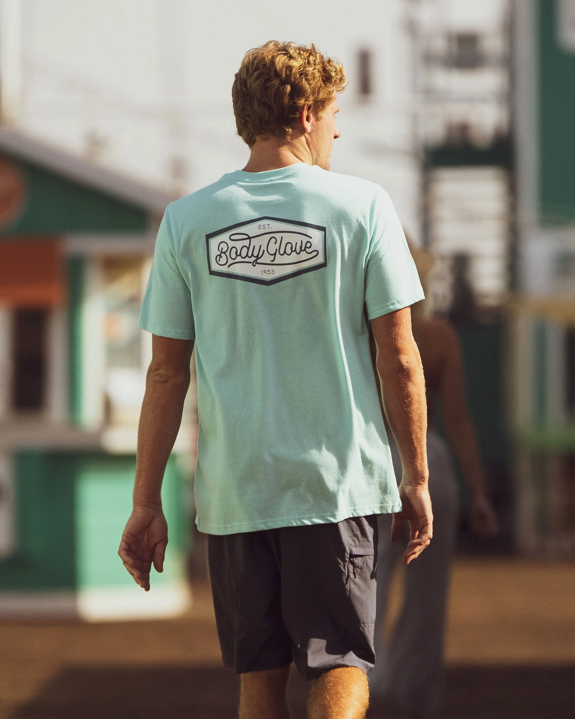 Men's Superior Short-Sleeve T-Shirt - Aqua sold by Body Glove