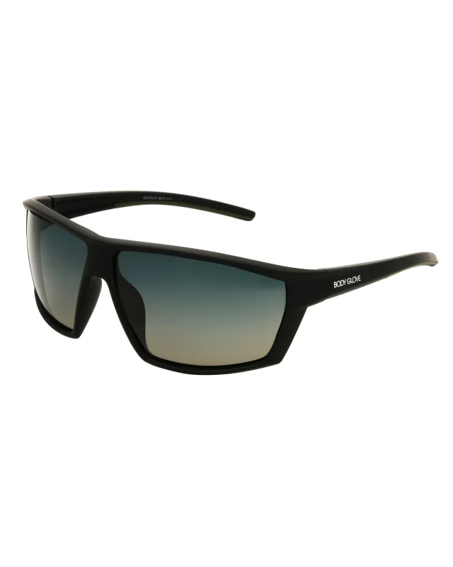 Tranquil Polarized Sunglasses - Black / Green sold by Body Glove