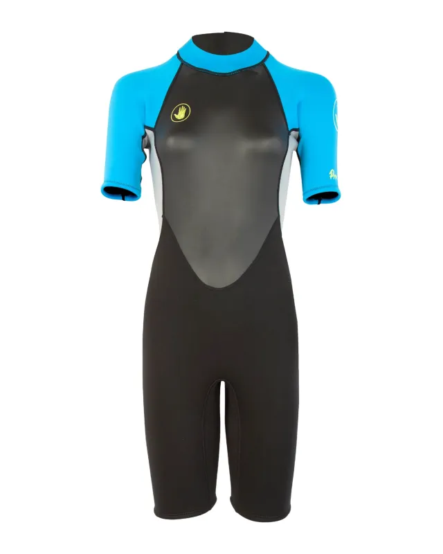 Pro 3 Back Zip Springsuit 2/1mm - Blue sold by Body Glove