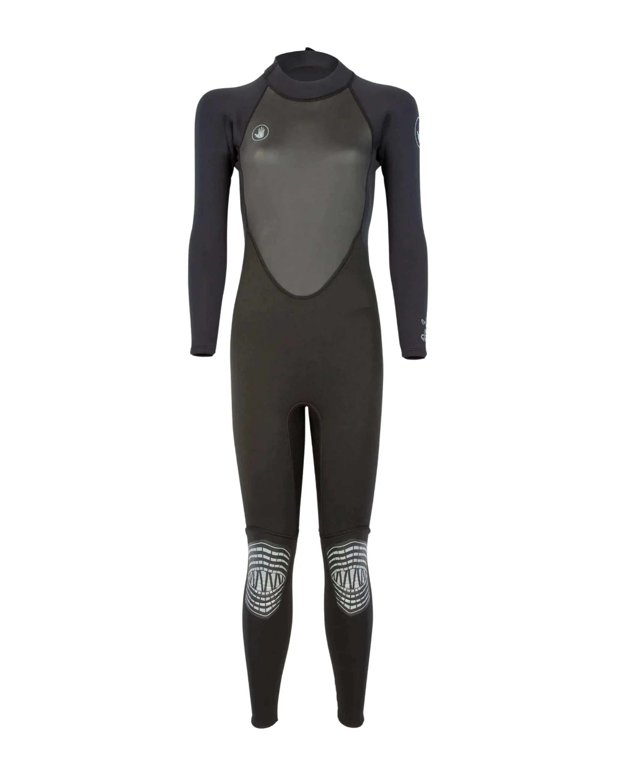 Women's Pro 3 Back Zip Fullsuit 3/2mm - Black sold by Body Glove
