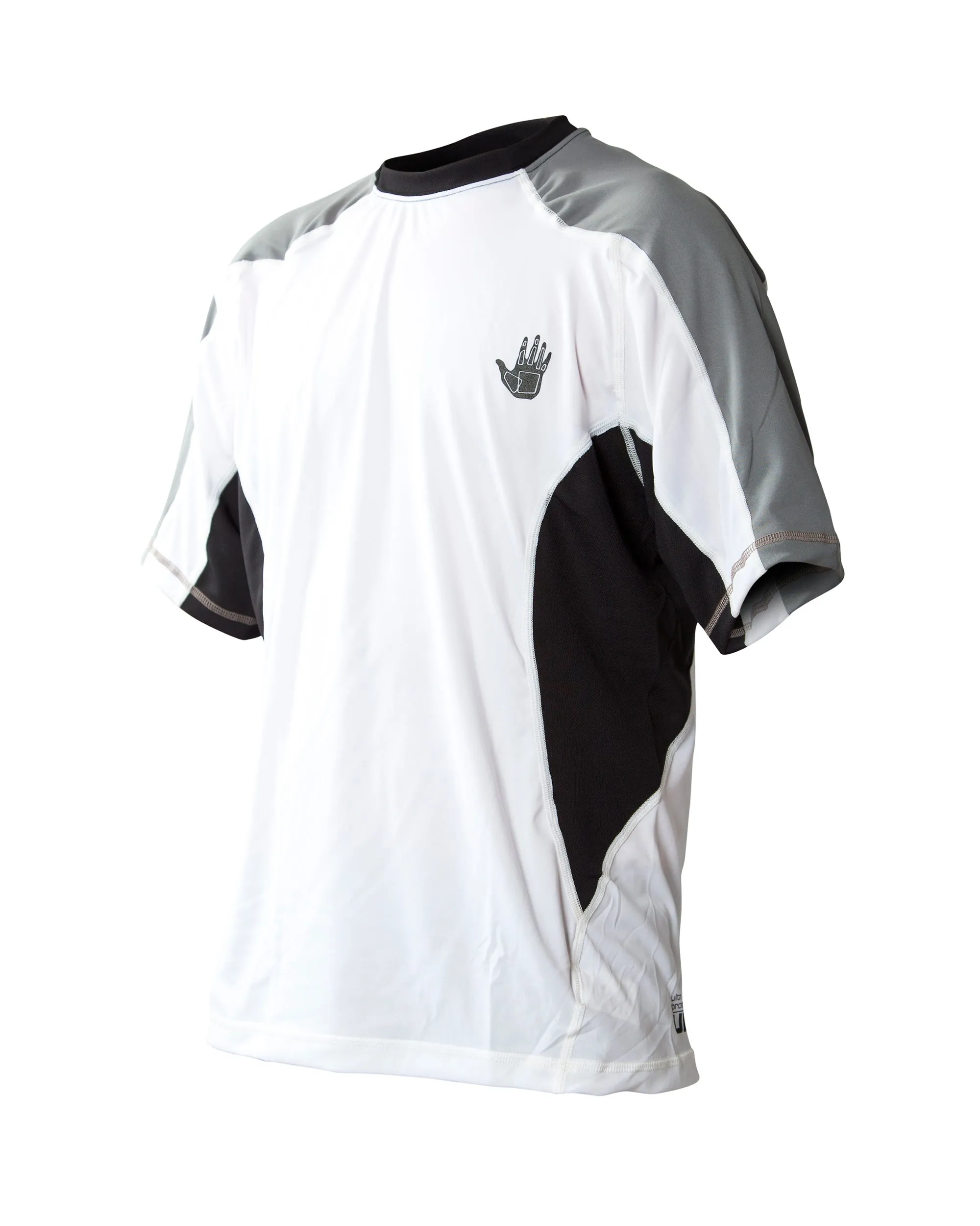 Men's Performance Loosefit Short-Arm Shirt - White sold by Body Glove