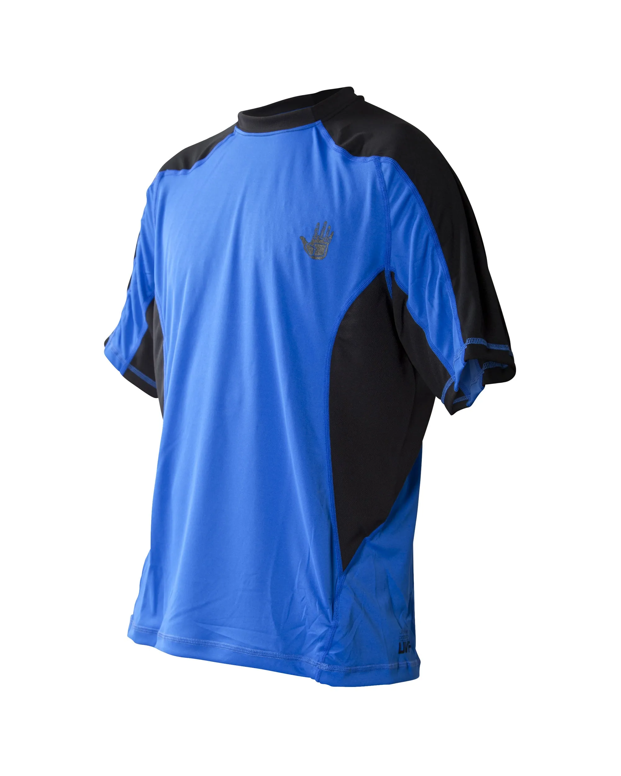 Men's Performance Loosefit Short-Arm Shirt - Royal sold by Body Glove