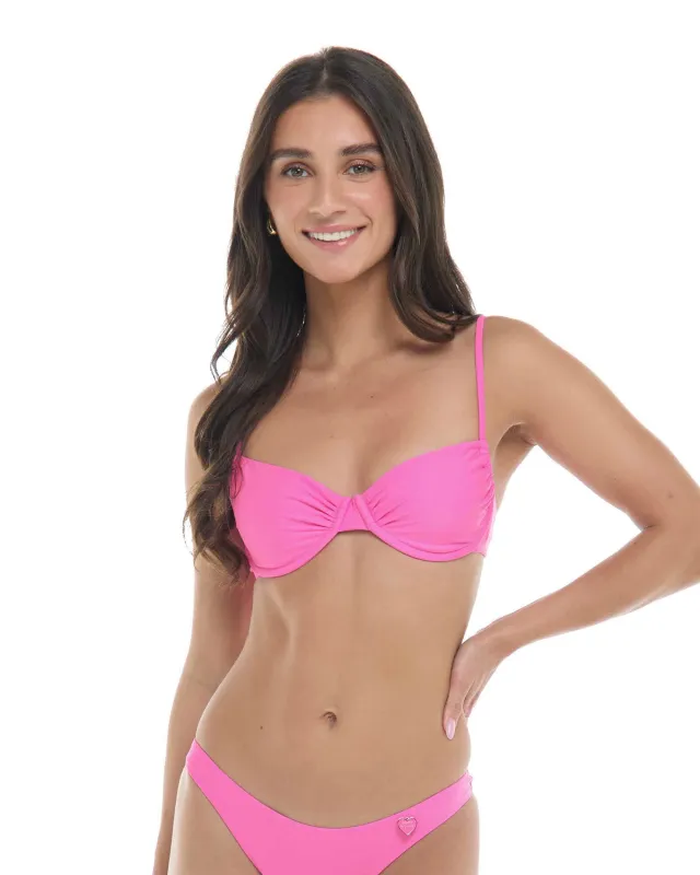 Smoothies Alice Underwire Bikini Top - Sugar Plum sold by Body Glove