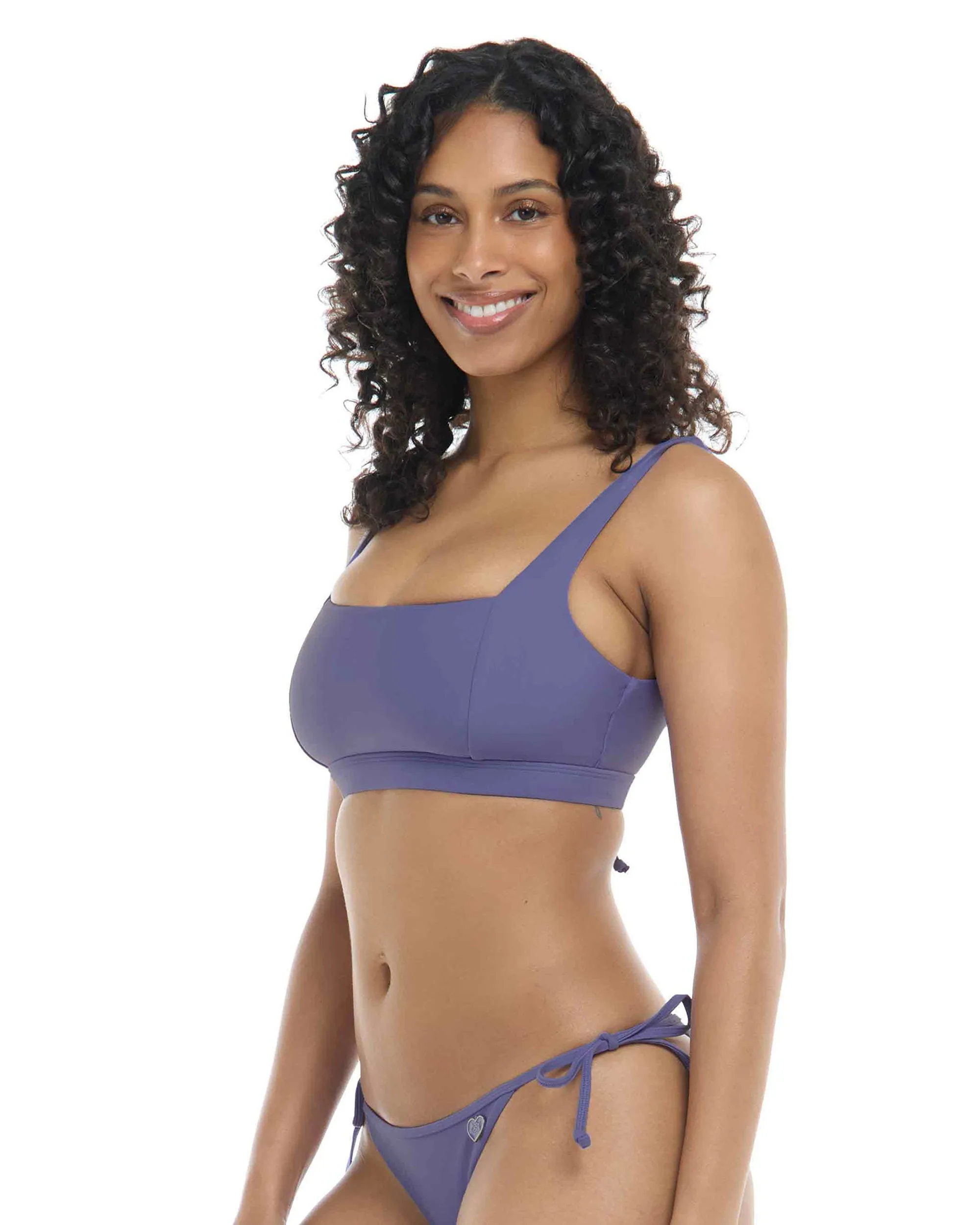 Smoothies Edi Square Neck D-F Cup Bikini Top - Iris sold by Body Glove product image thumbnail 3