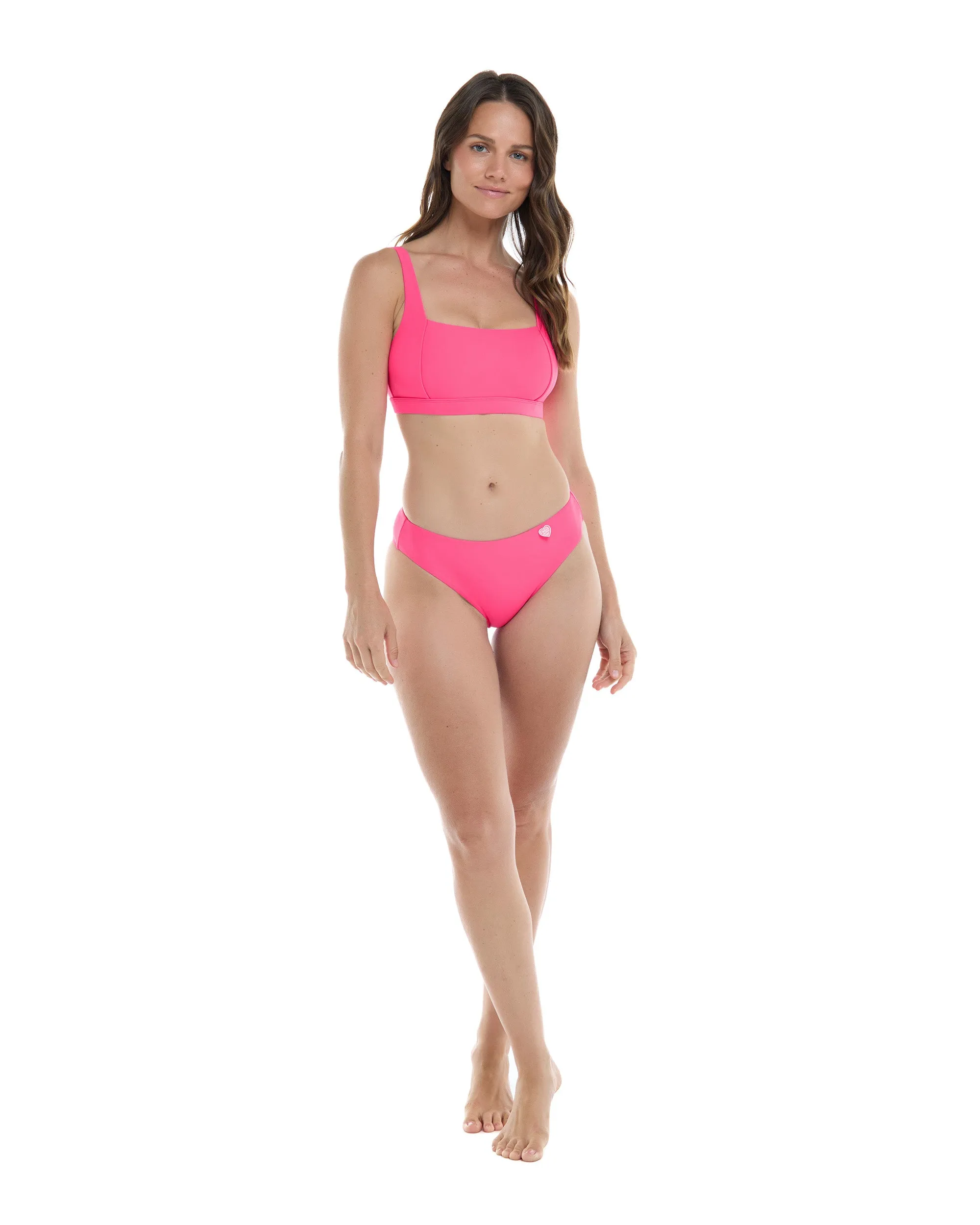 Smoothies Edi Square Neck D-F Cup Bikini Top - Bubble Gum sold by Body Glove product image thumbnail 4