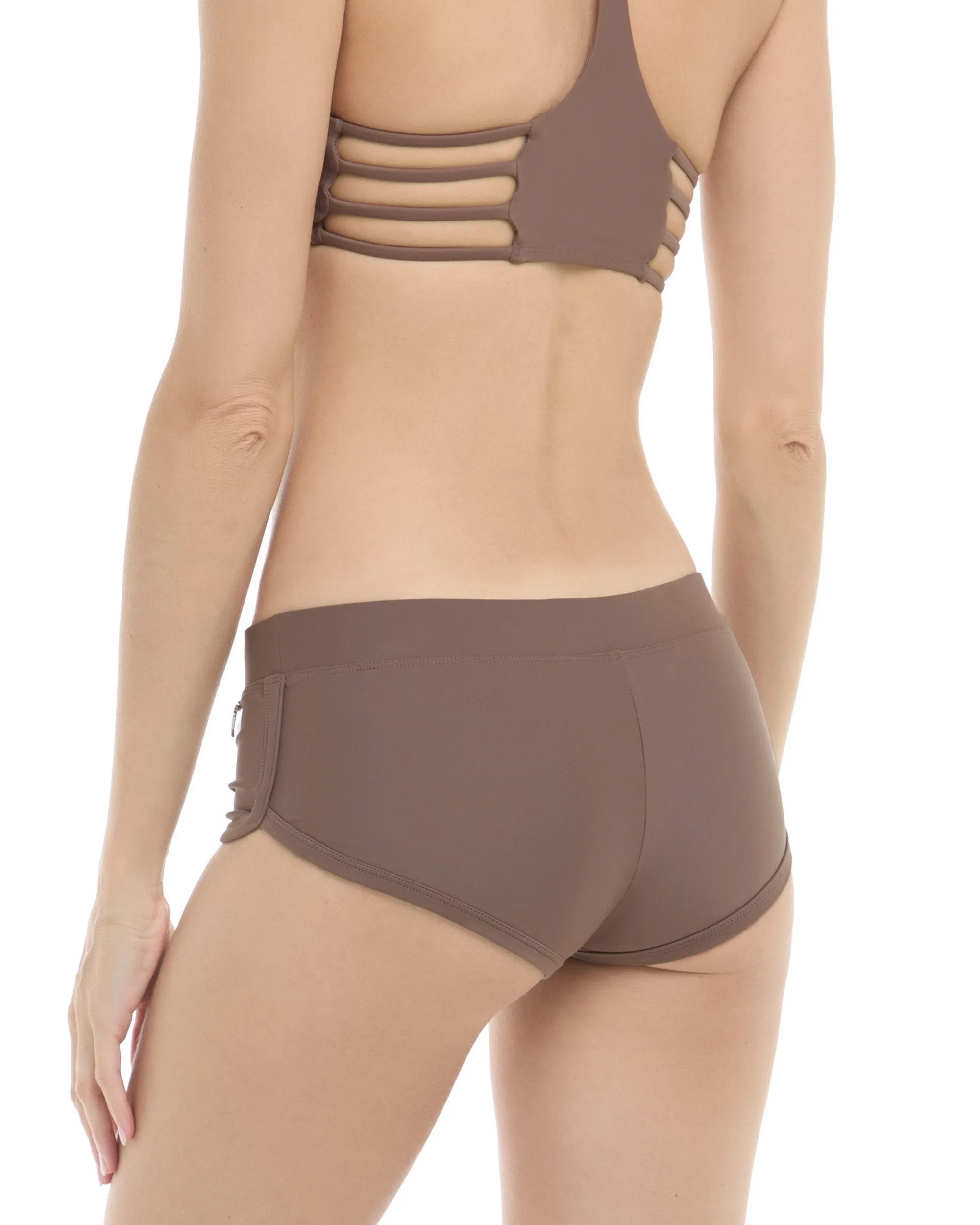 Smoothies Sidekick Boy Short Swim Bottom - Latte sold by Body Glove product image thumbnail 3
