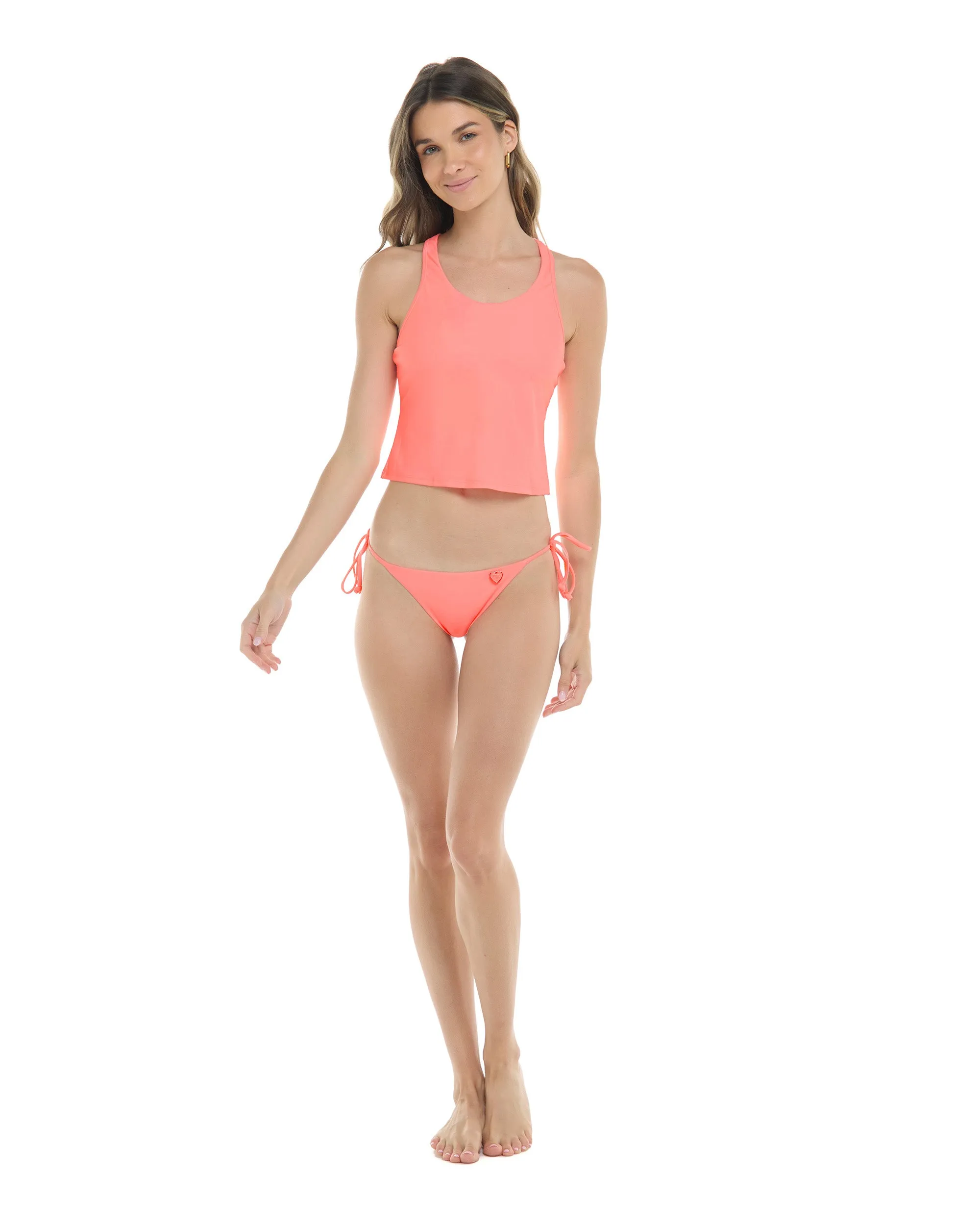 Smoothies Reva Crop Top - Coral sold by Body Glove product image thumbnail 4