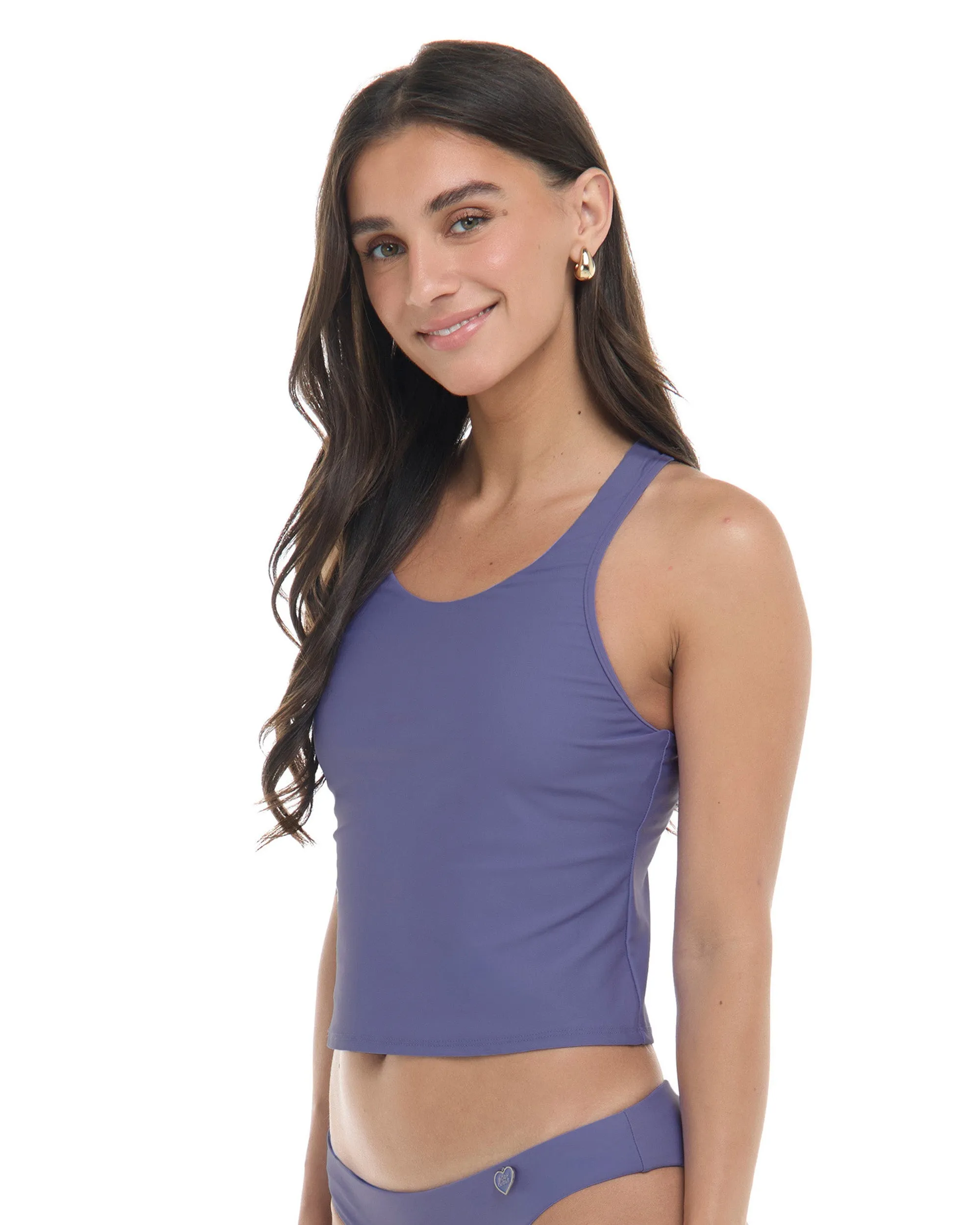 Smoothies Reva Crop Top - Iris sold by Body Glove product image thumbnail 3