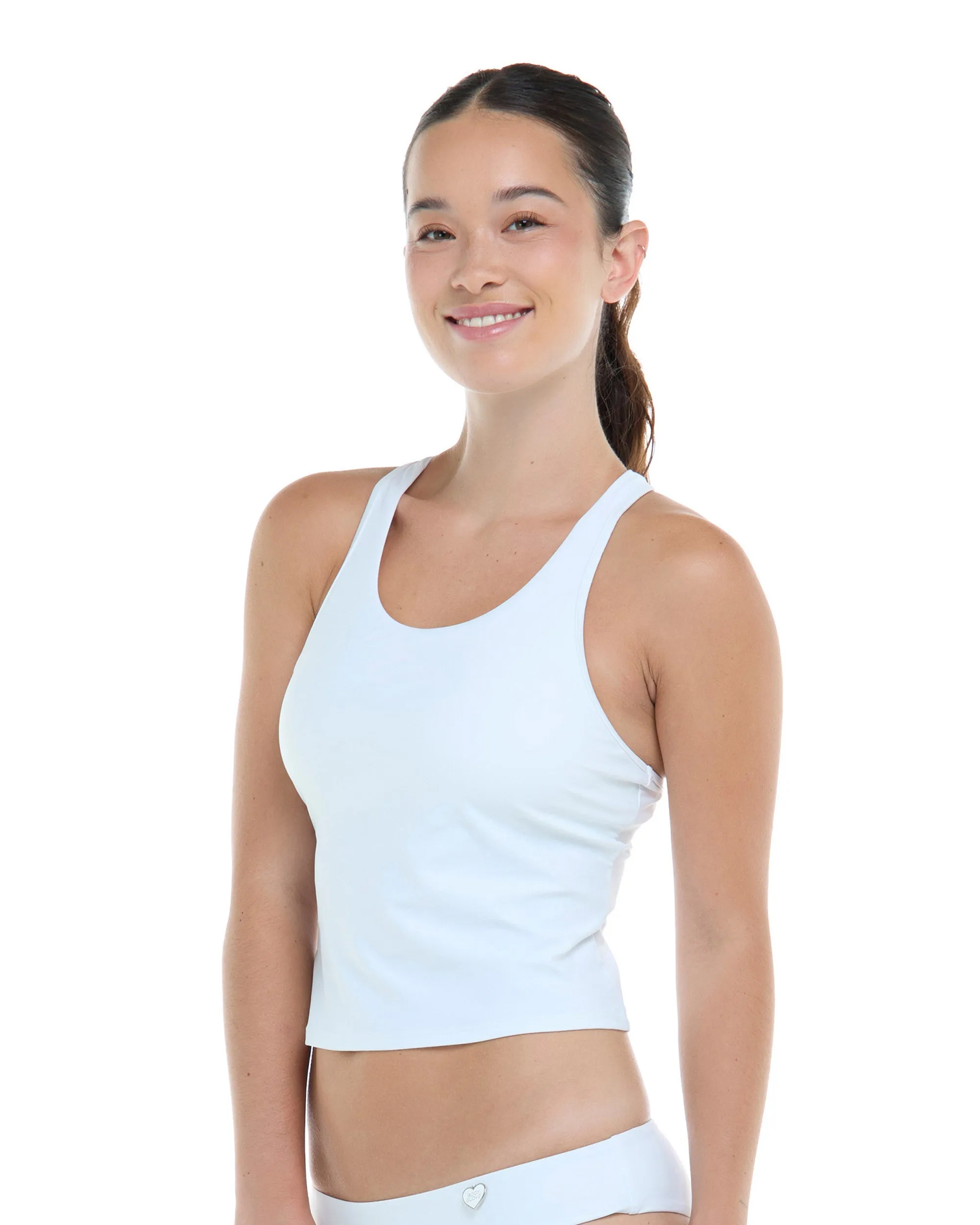 Smoothies Reva Crop Top - Snow sold by Body Glove product image thumbnail 3