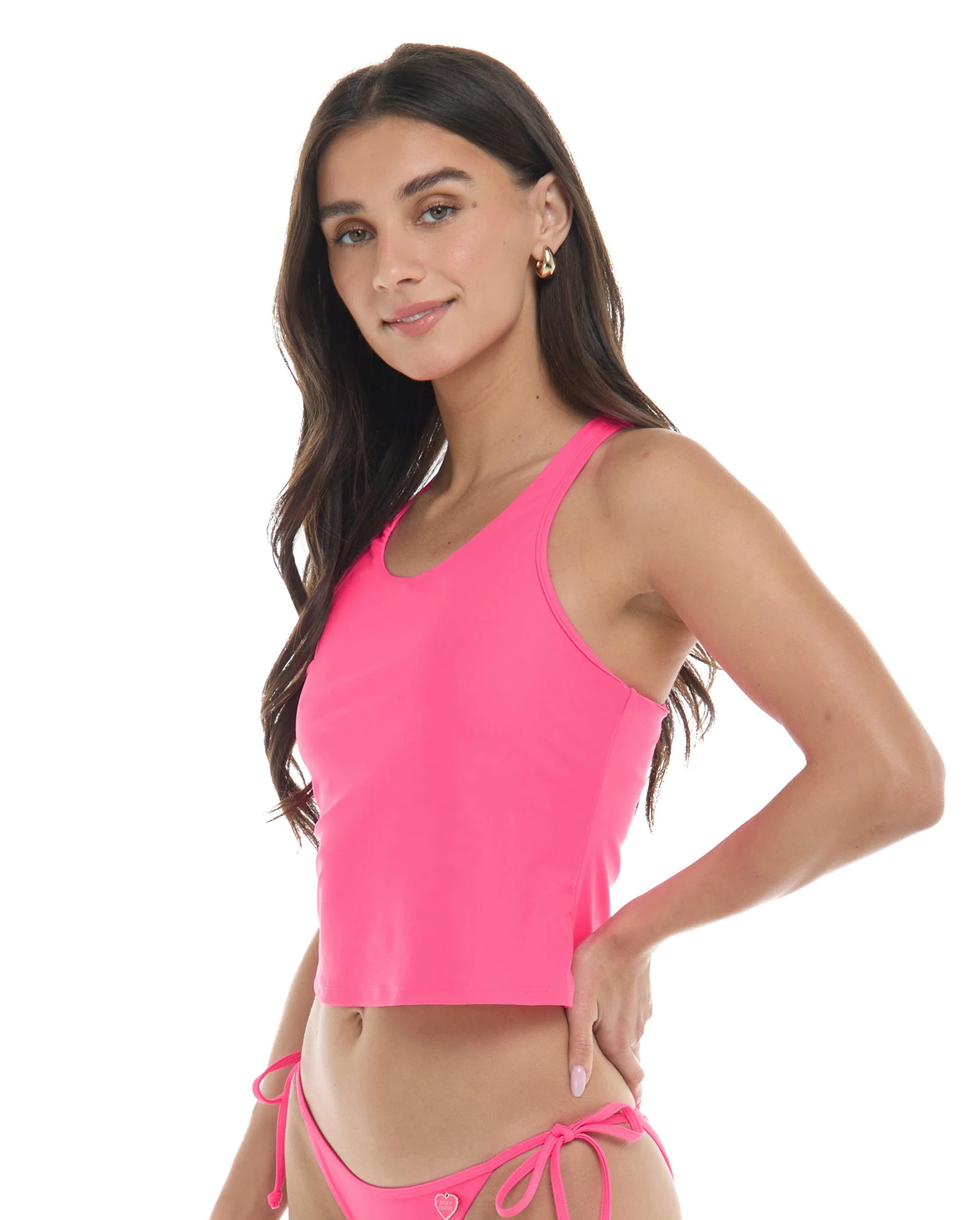 Smoothies Reva Crop Top - Bubble Gum sold by Body Glove product image thumbnail 3