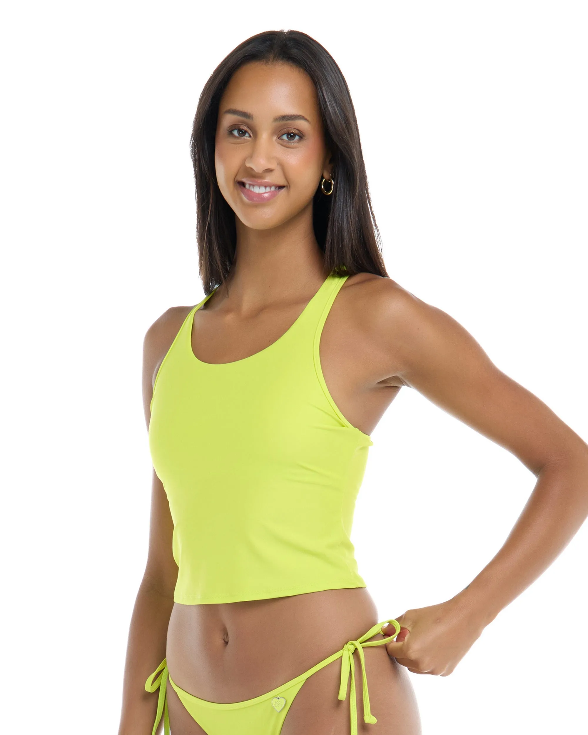 Smoothies Reva Crop Top - Key Lime sold by Body Glove product image thumbnail 3