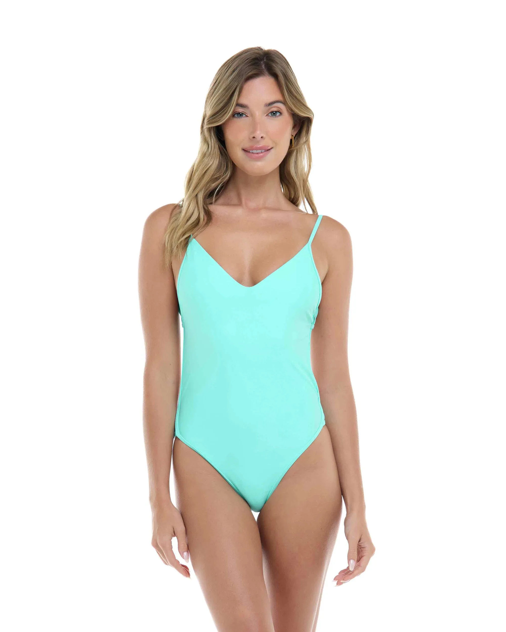 Smoothies Claire One-Piece Swimsuit - Sea Mist sold by Body Glove