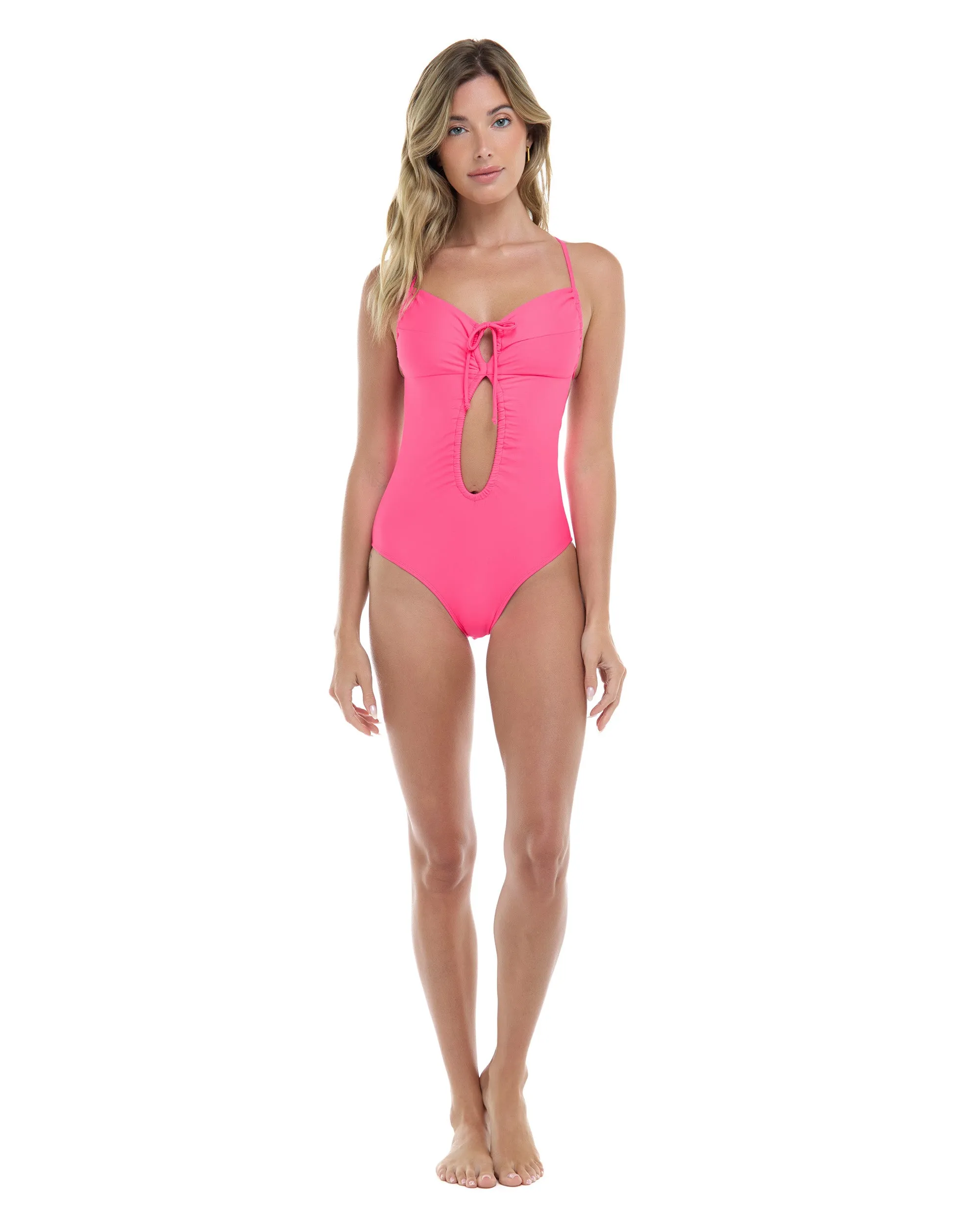 Smoothies Selena One-Piece Swimsuit - Bubble Gum sold by Body Glove product image thumbnail 4