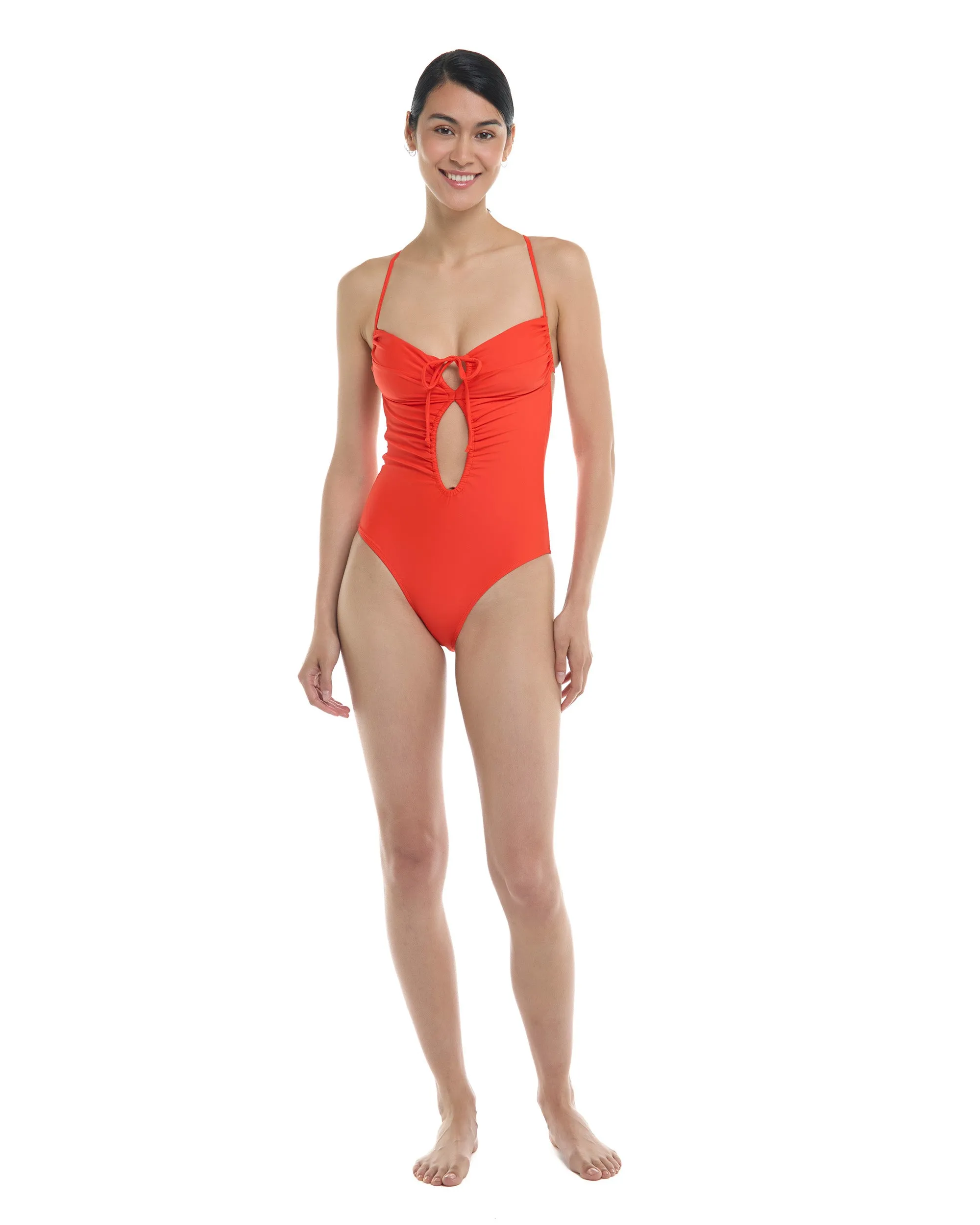 Smoothies Selena One-Piece Swimsuit - Poppy sold by Body Glove product image thumbnail 4