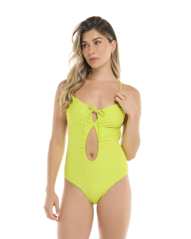 Smoothies Selena One-Piece Swimsuit - Key Lime sold by Body Glove