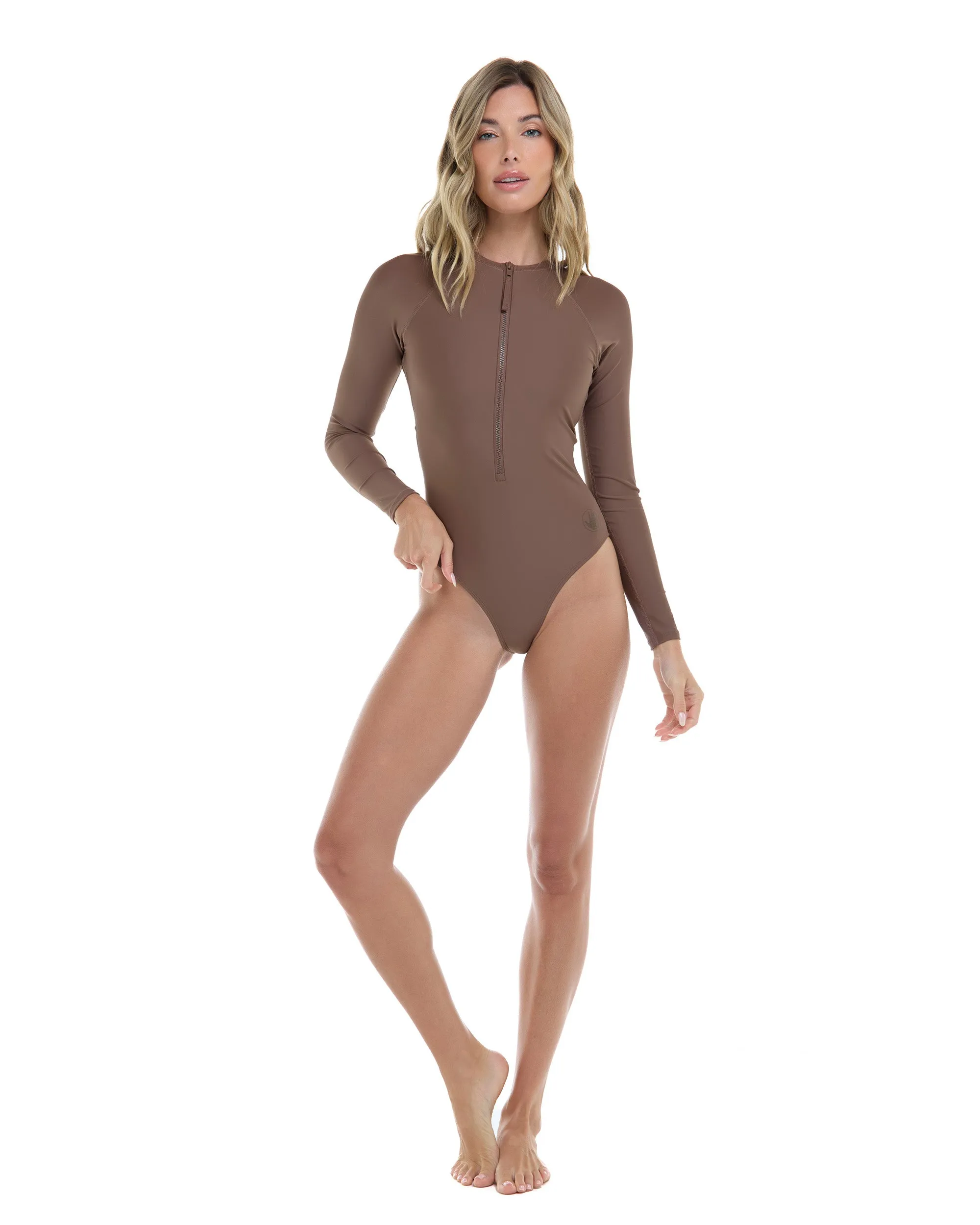 Smoothies Sloane One-Piece Swimsuit - Latte sold by Body Glove product image thumbnail 5