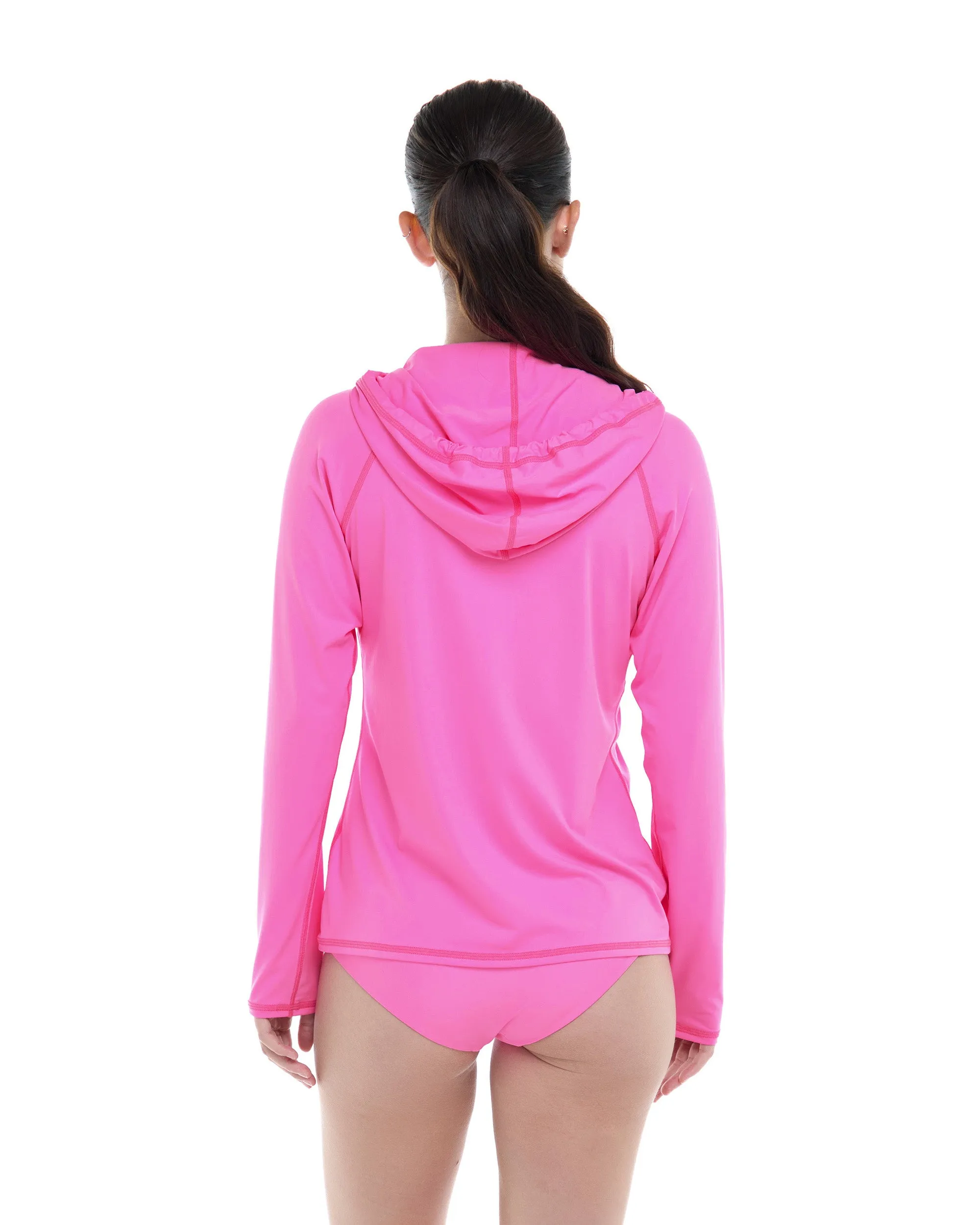Smoothies Barbara Hoodie Rashguard - Sugar Plum sold by Body Glove product image thumbnail 2