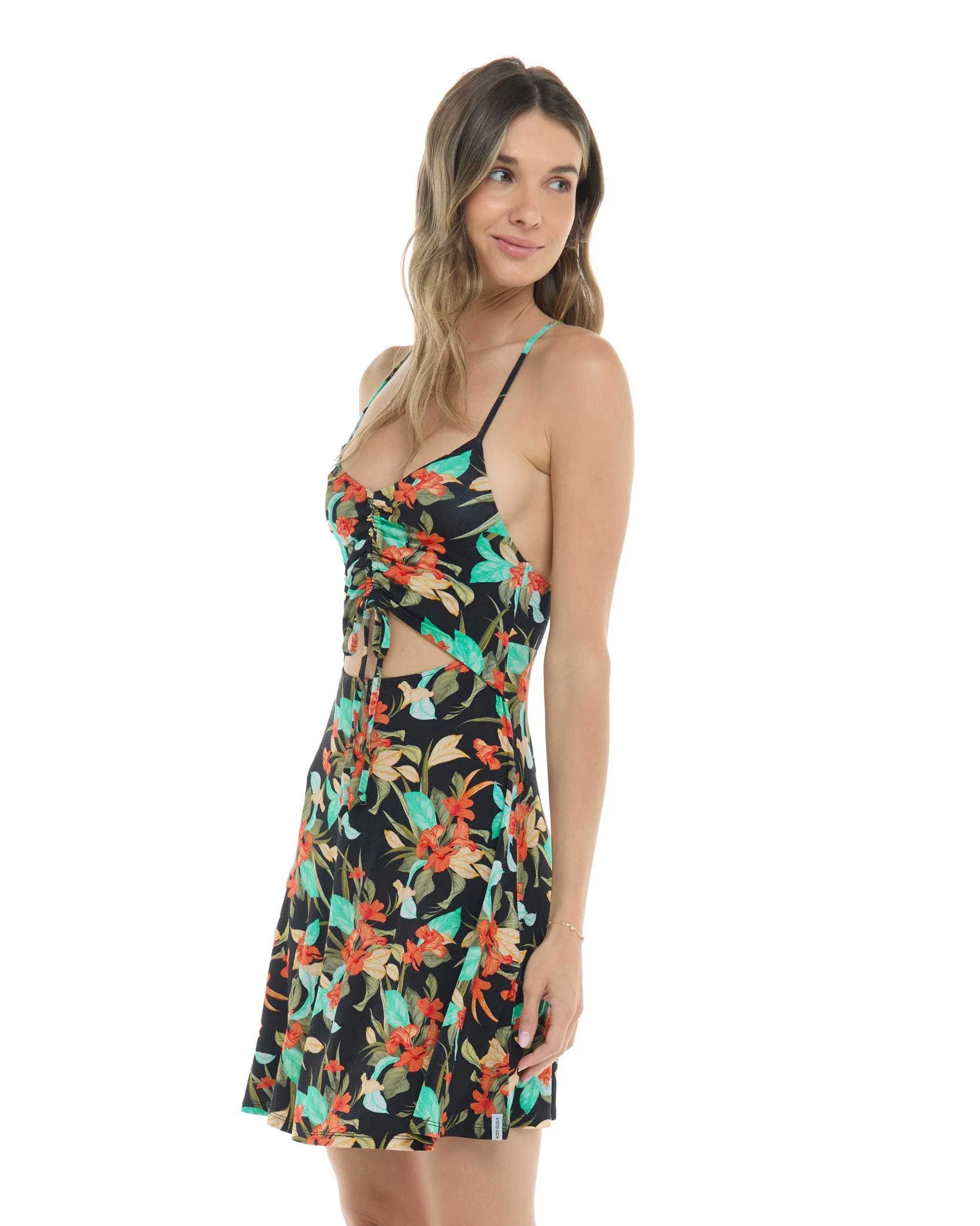 Ivana Dress - Black/Hamoa Prt sold by Body Glove product image thumbnail 3